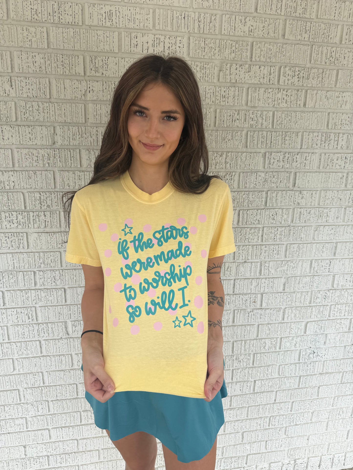 The Stars Were Made To Worship Comfort Color T-shirt