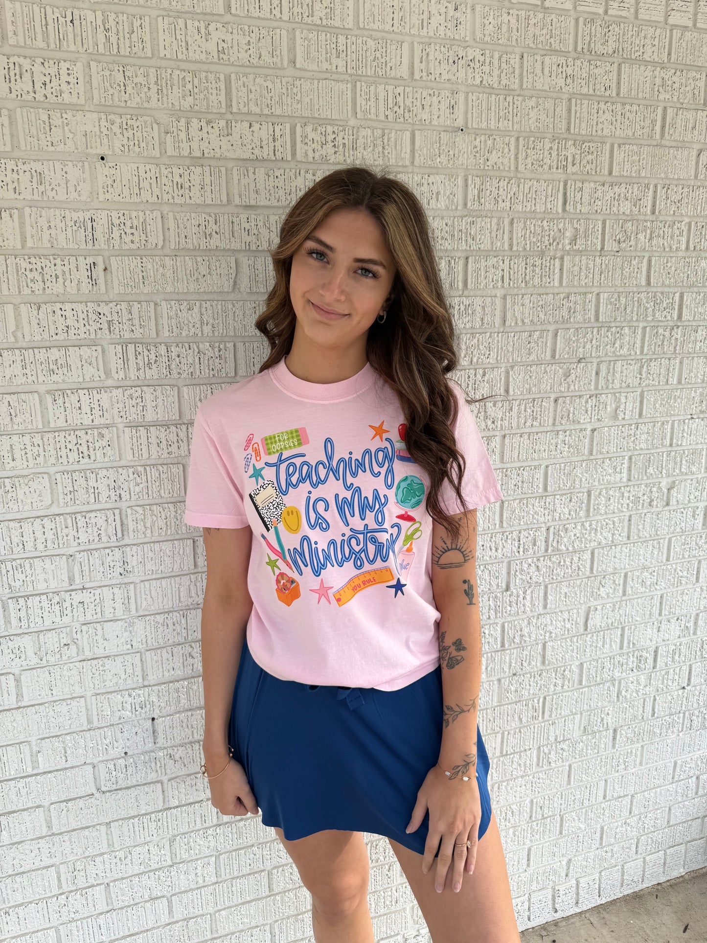 Teaching Is My Ministry Comfort Color T-shirt