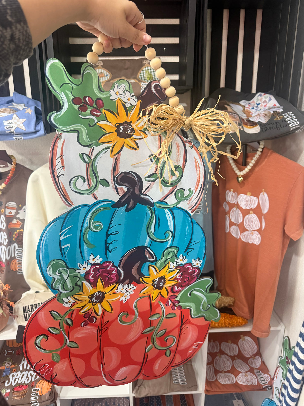 Fall & Halloween Door Hangers and Garden flags!