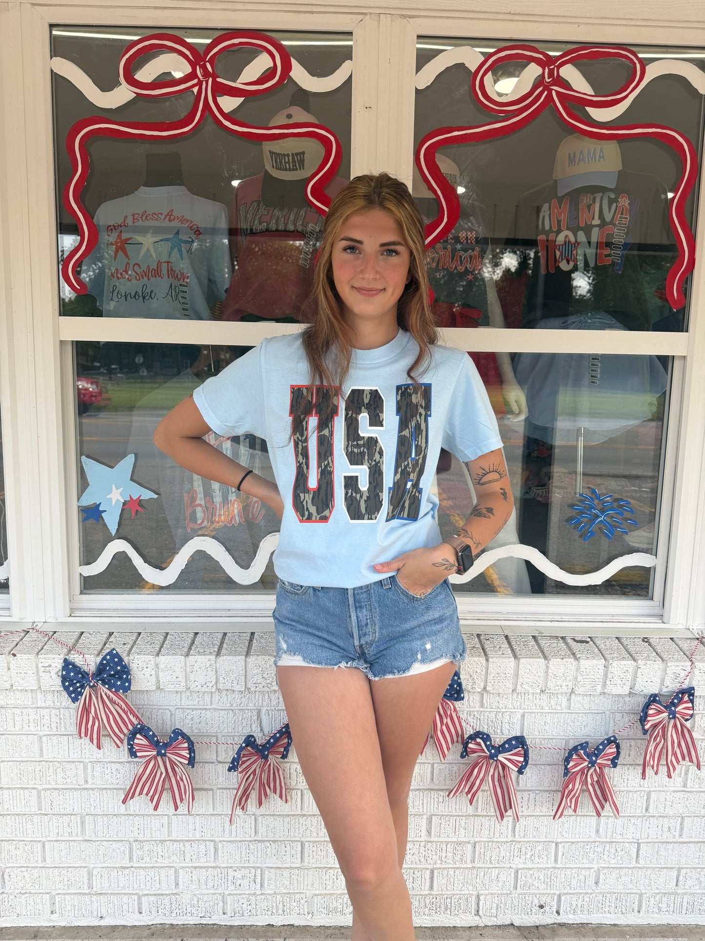 Camo USA Comfort Colors T-Shirt