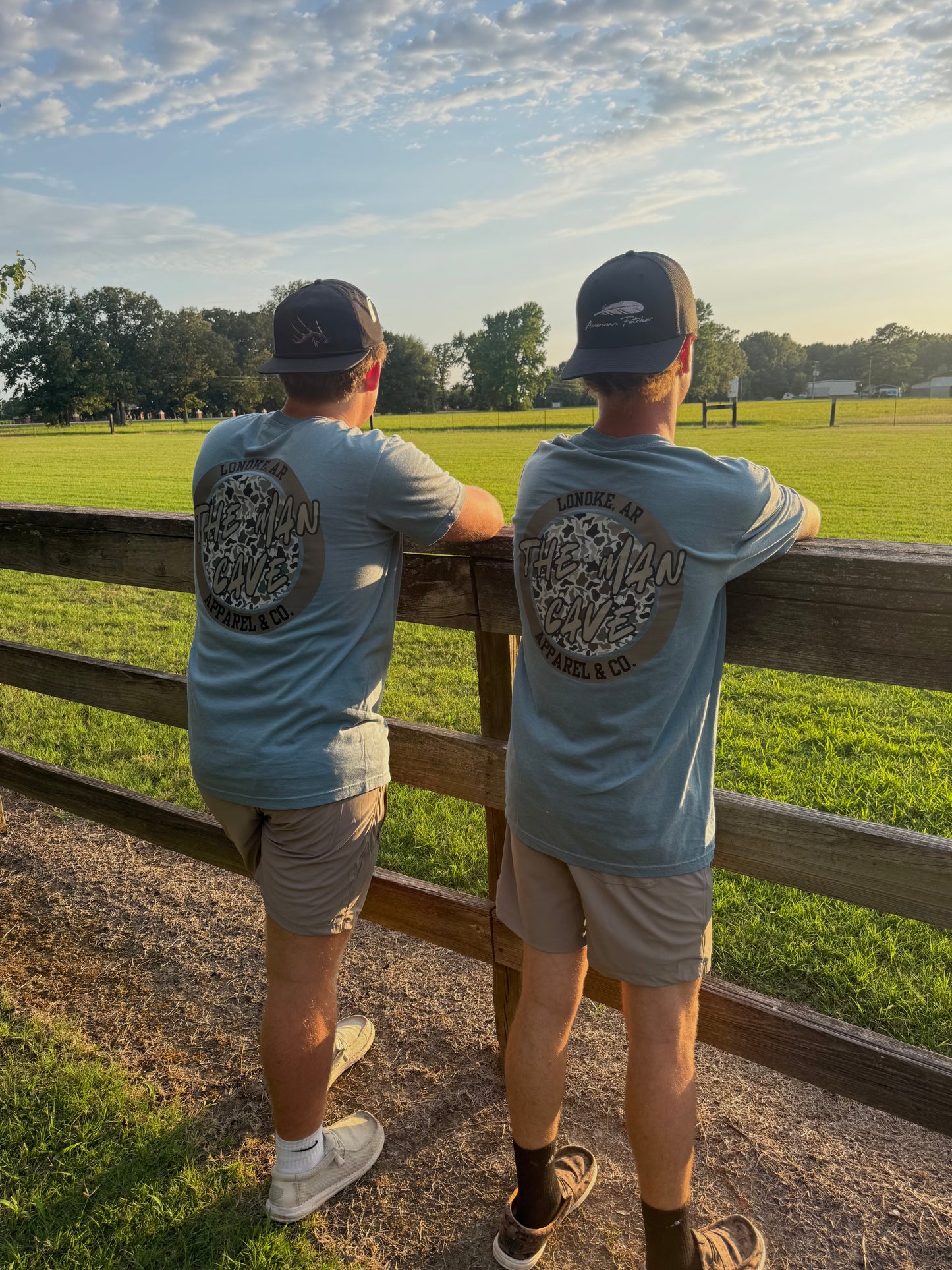 The Man Cave Apparel & Co Camo Comfort Colors T Shirt