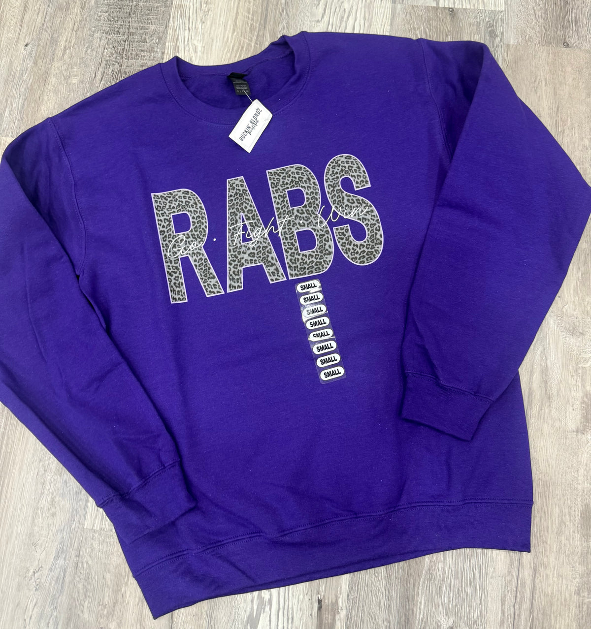 Leopard Print RABS Gildan Sweatshirt