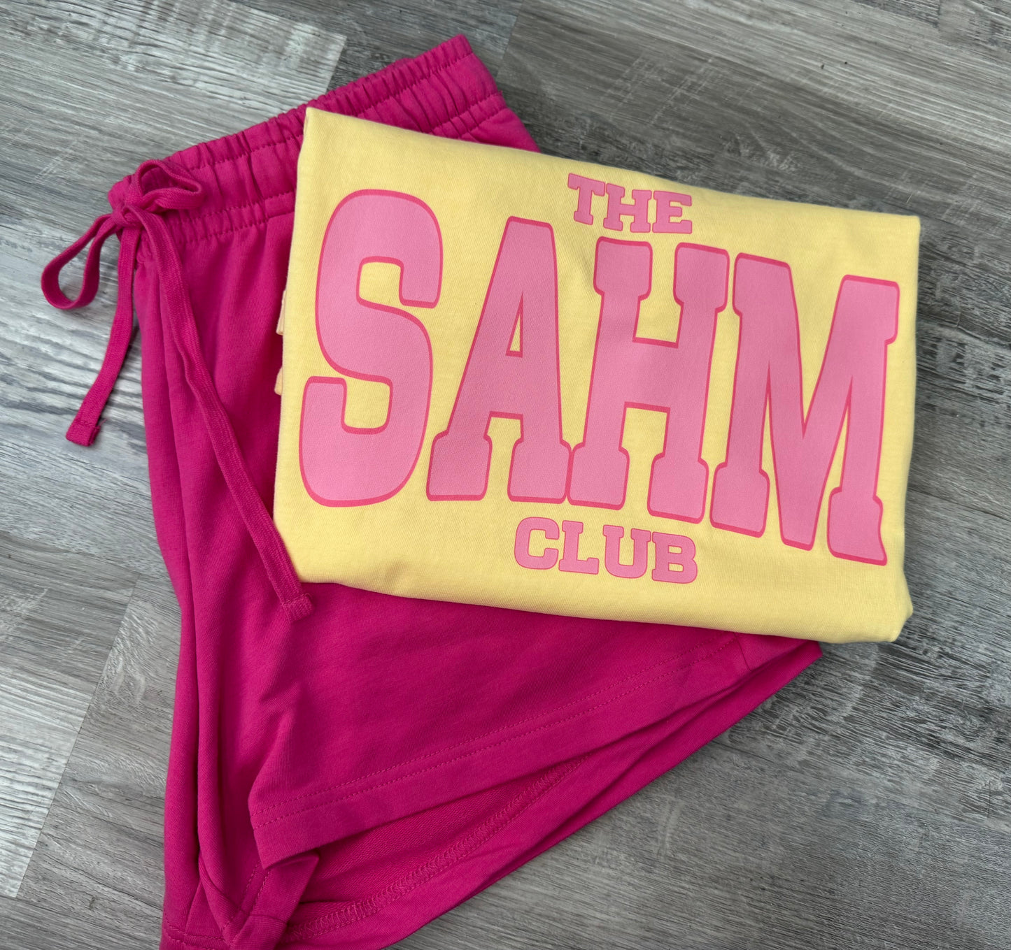 The SAHM Club Comfort Colors T-Shirt