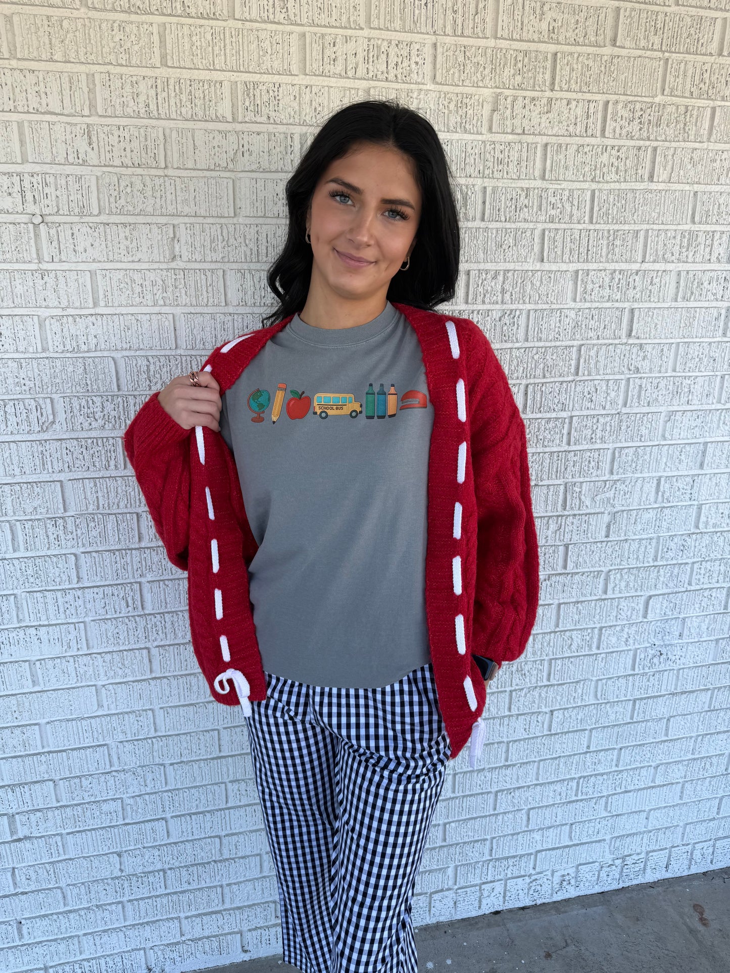 Grey Teacher T-shirt