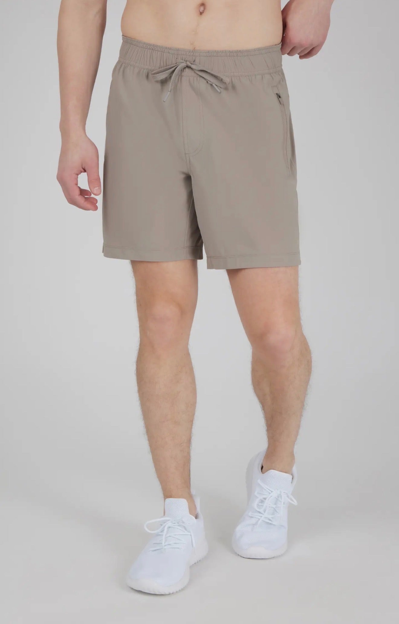 Sandy Brown Men’s Athletic Shorts