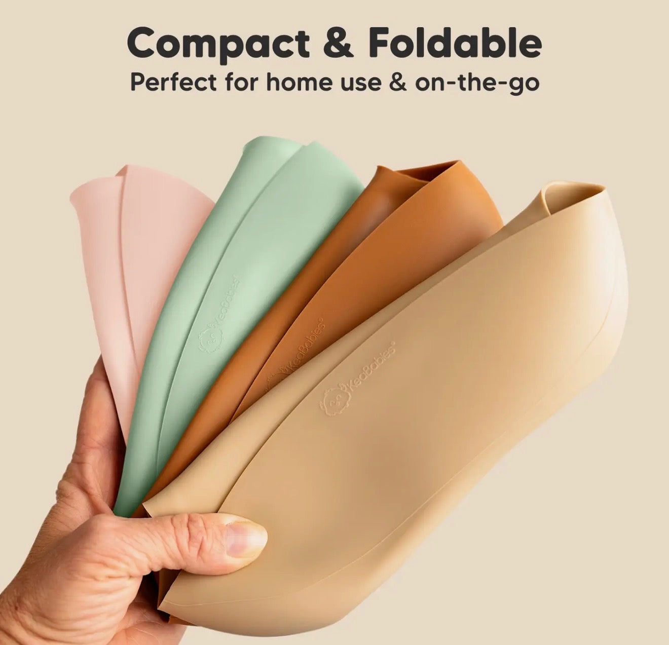 2 Pack Silicone Bibs For Babies/ Toddlers