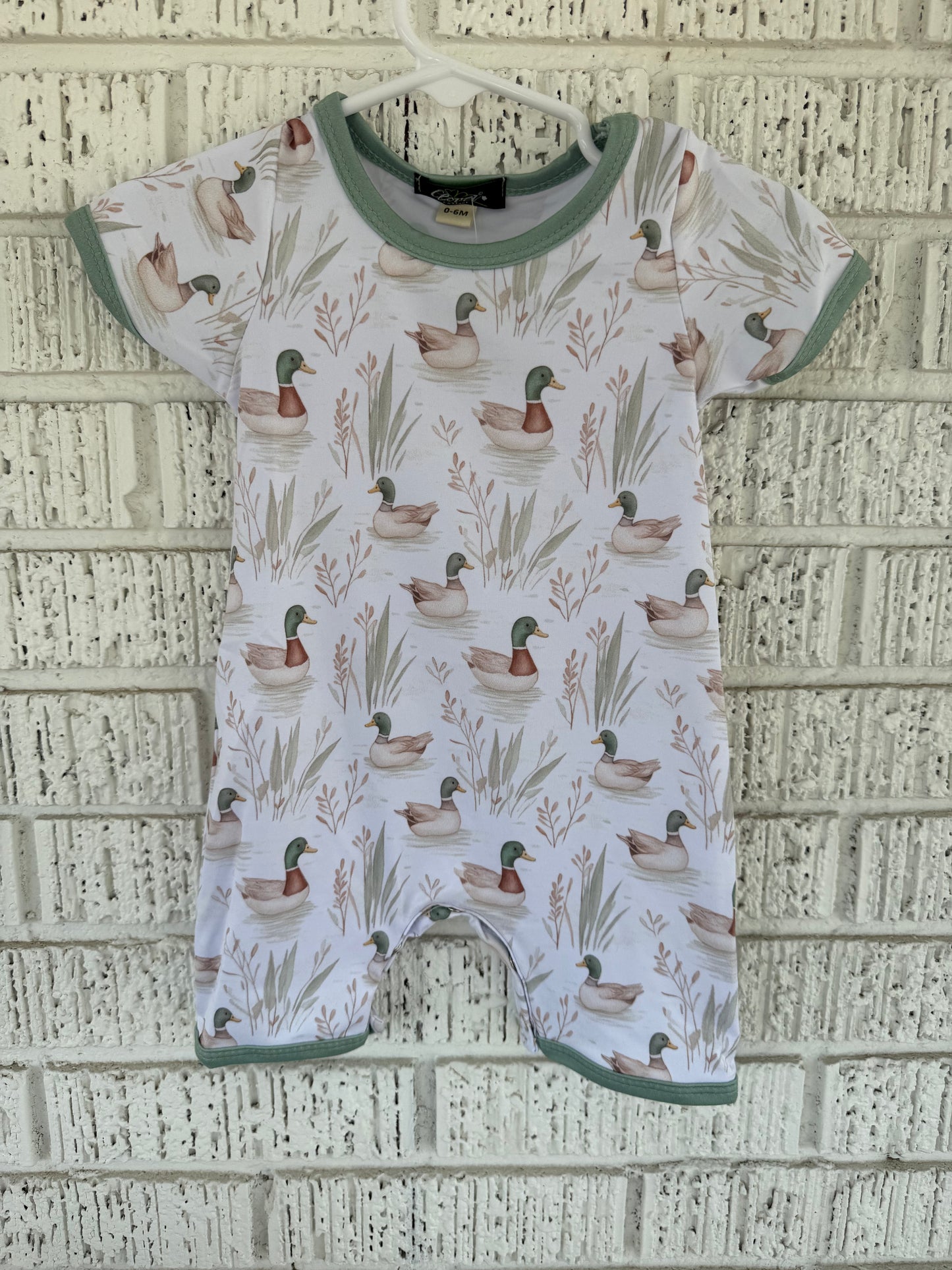 Mallard Pond Boy Romper