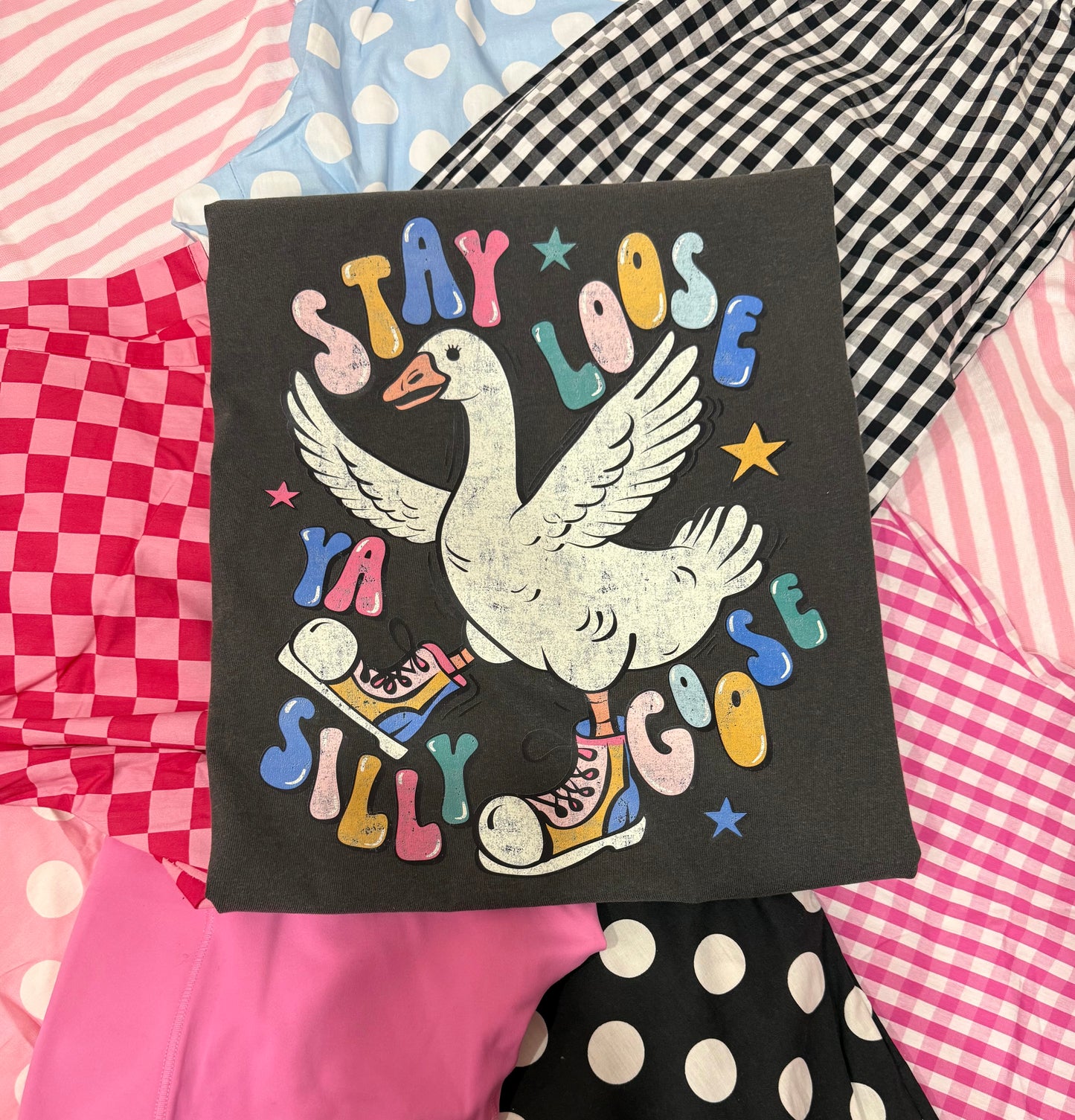 Stay Loose Silly Goose Comfort Colors T-shirt