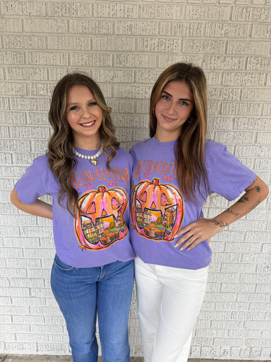 Halloweentown Pumpkin Comfort Color T-Shirt
