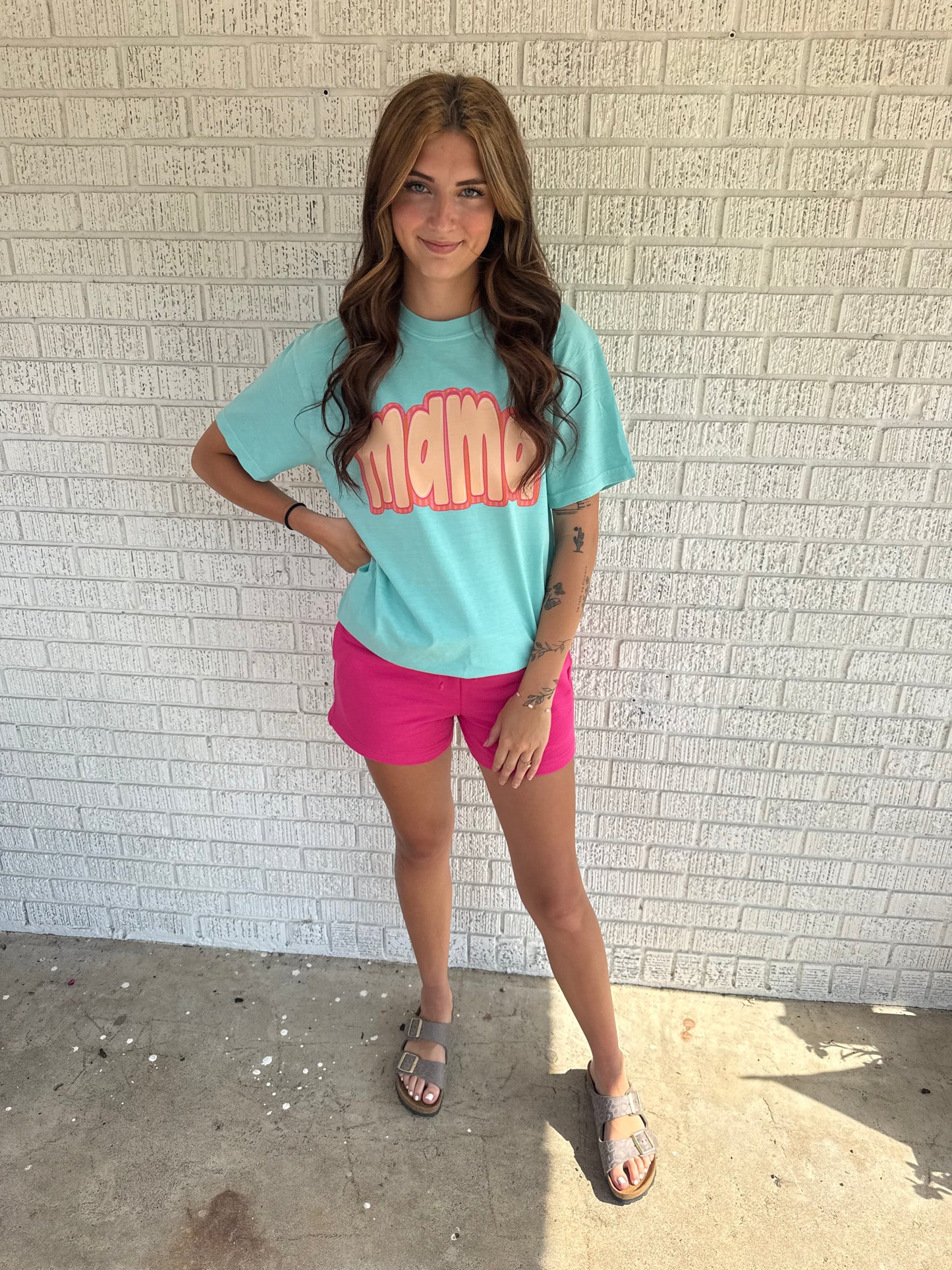 Mama Chalky Mint Comfort Colors T-Shirt