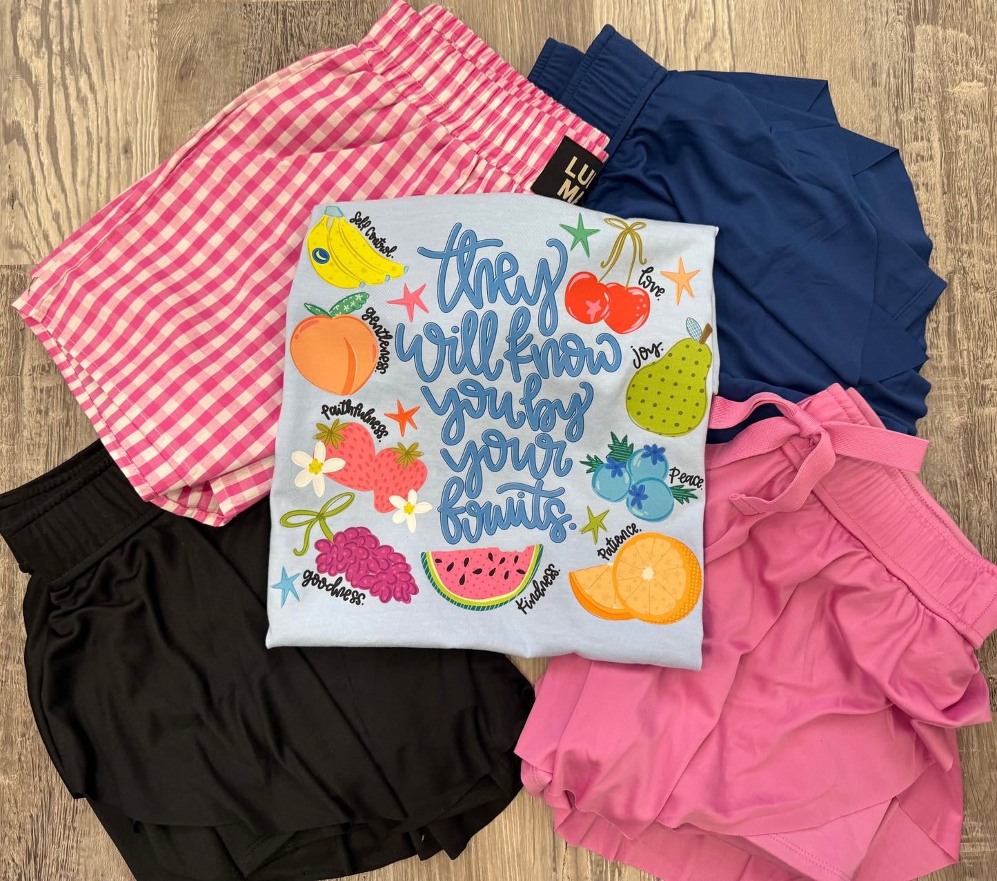 “They Will Know You By Your Fruits” Comfort Color T-shirt