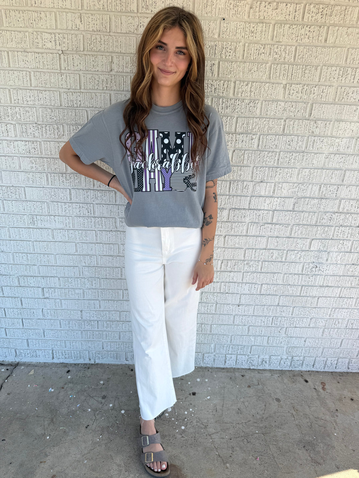 Purple Jackrabbit GAME DAY Comfort Color