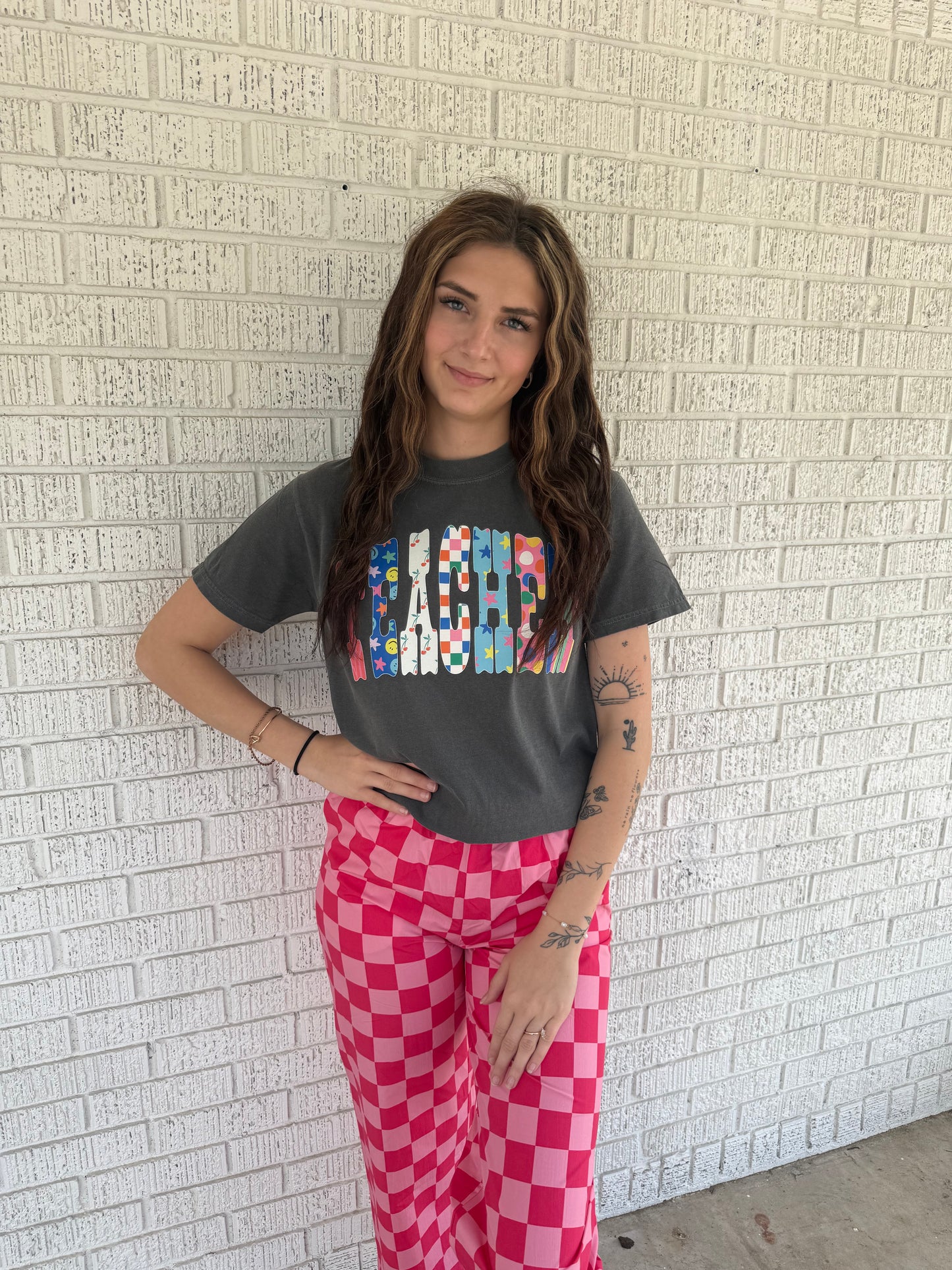 Funky Teacher Comfort Color T-shirt