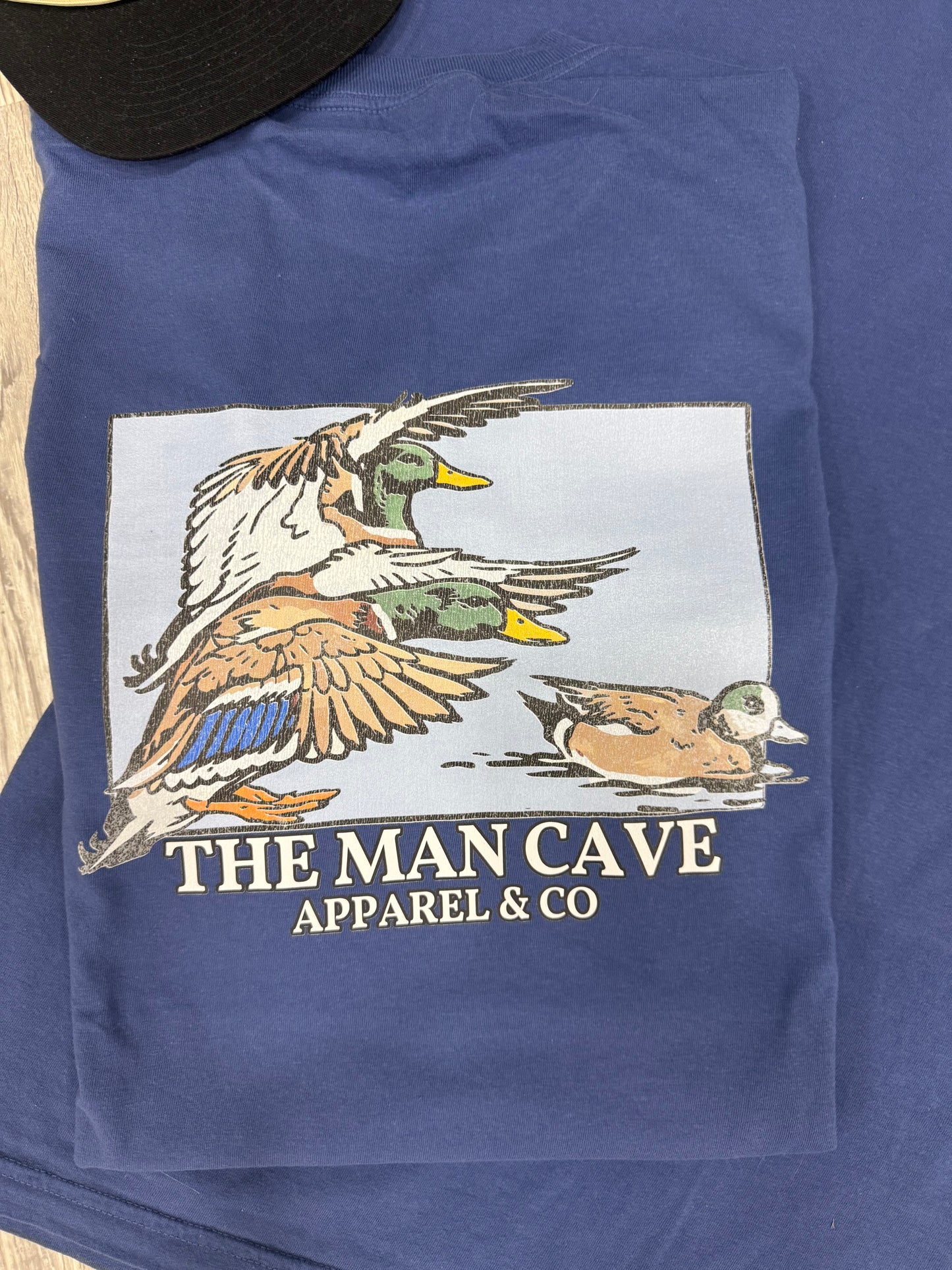 Men’s Navy Mallard Comfort Colors T-Shirt