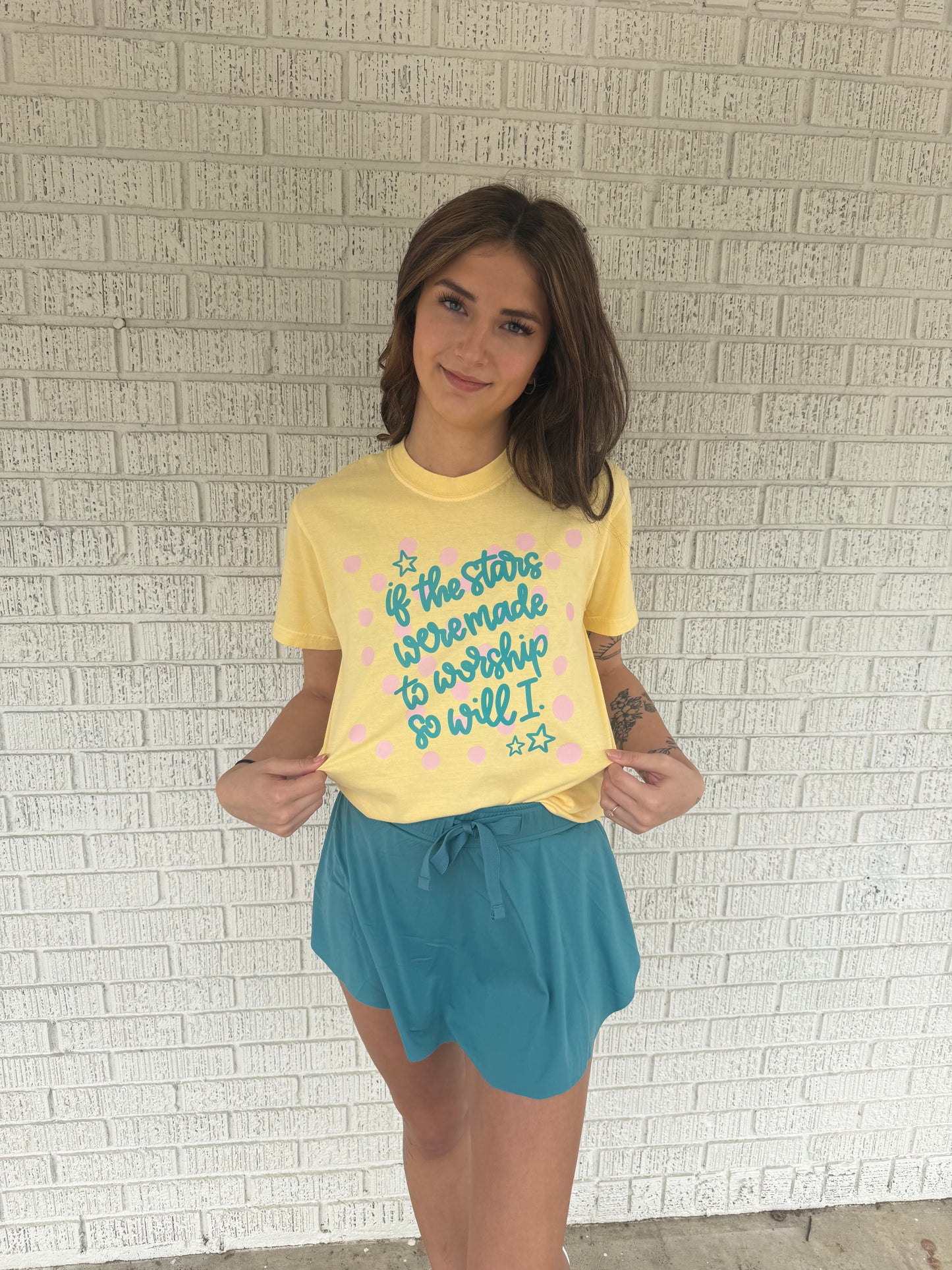 The Stars Were Made To Worship Comfort Color T-shirt