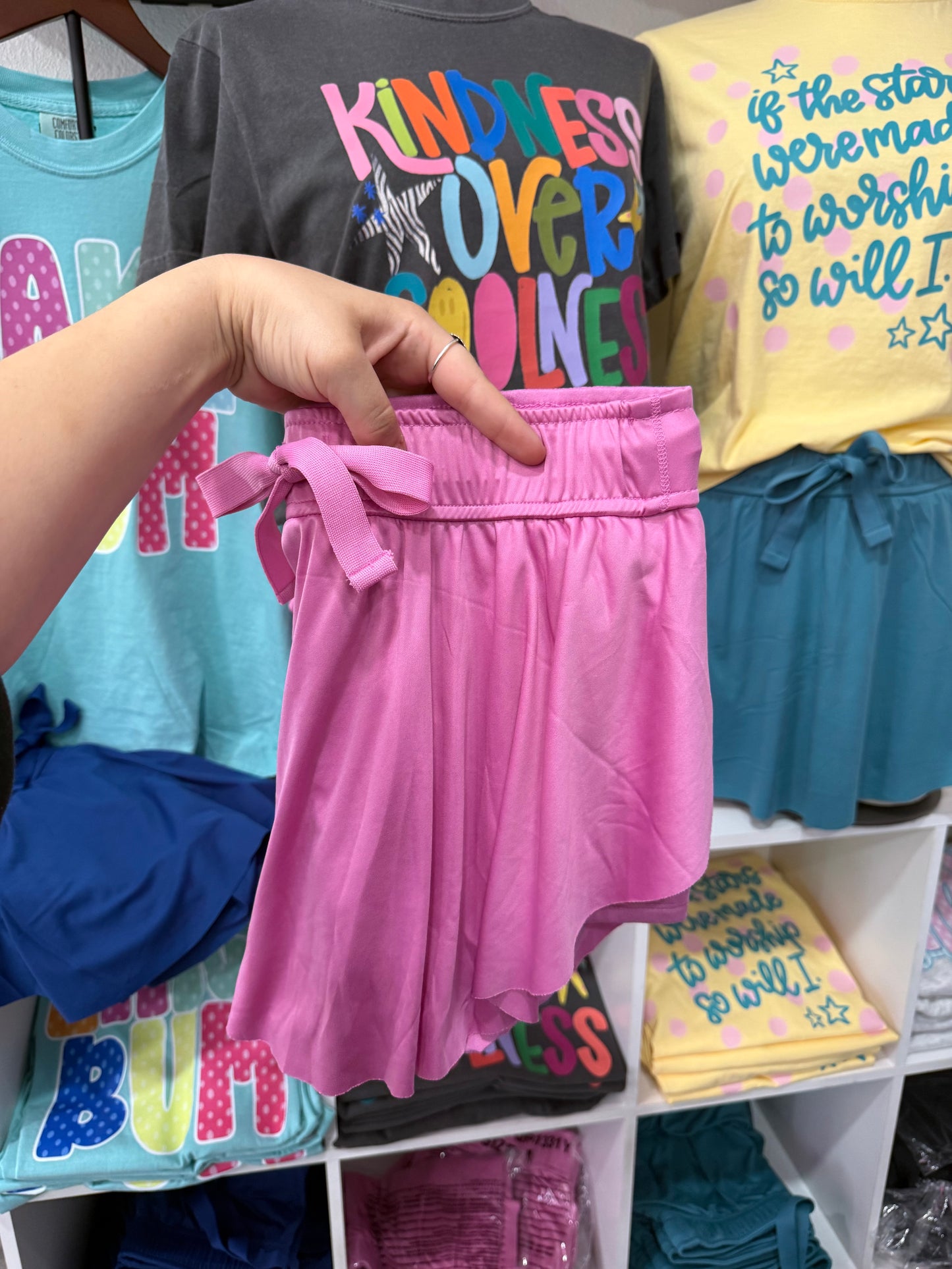 Bubble Gum Pink Skort