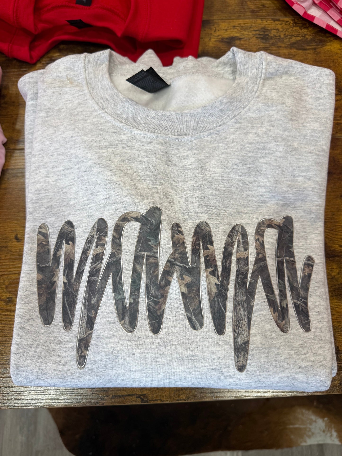 Camo Mama Gildan Sweatshirt