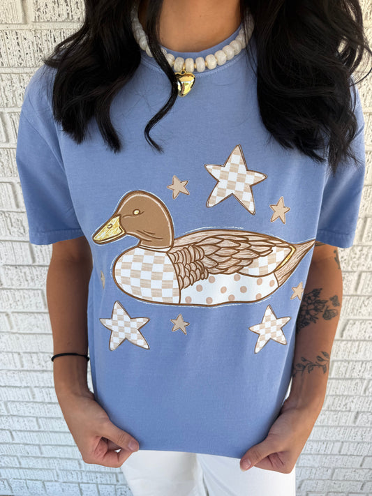 Mackenzie Childs Duck Inspired Comfort Colors T-shirt