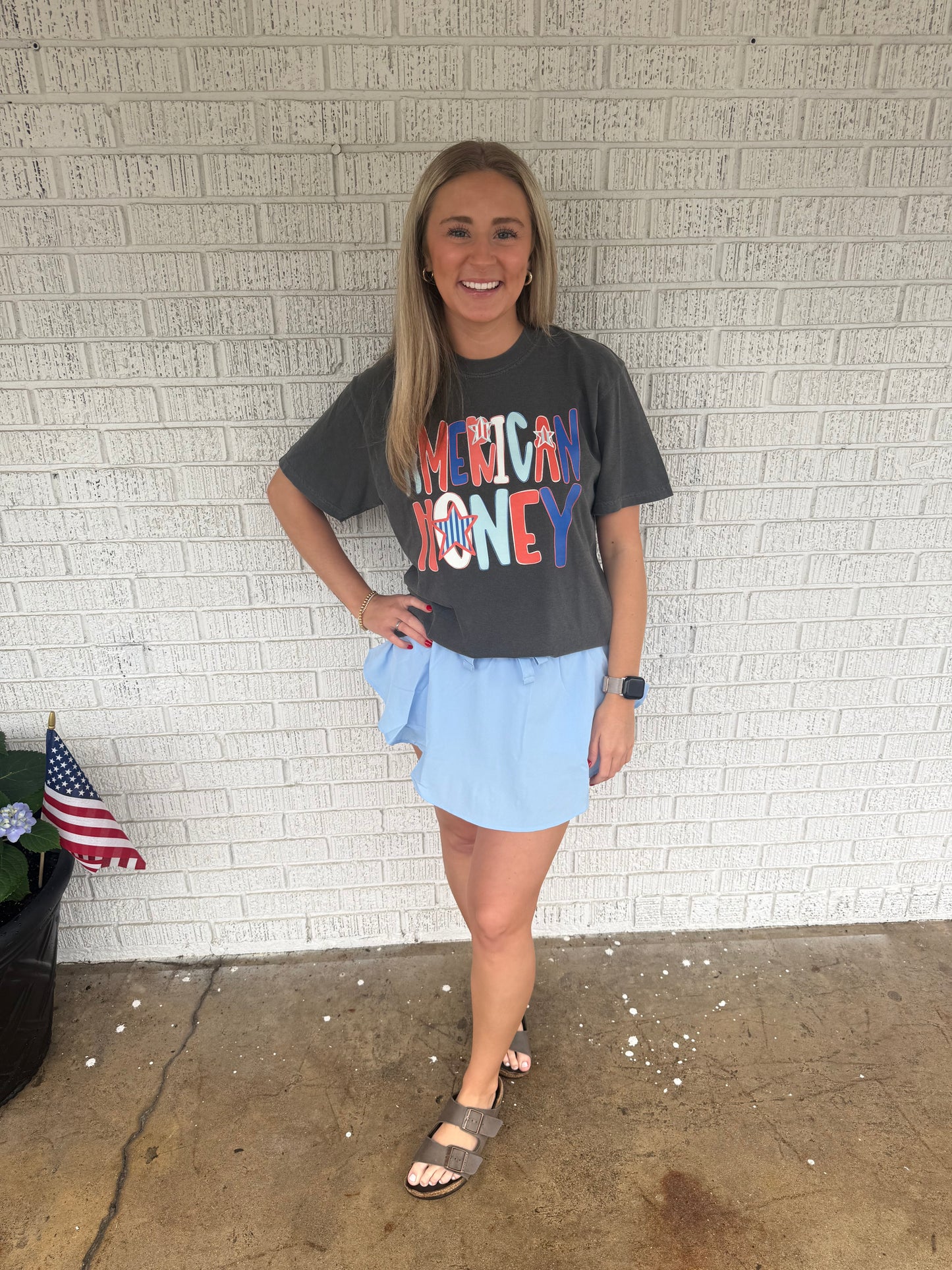 American Honey Comfort Color T Shirt