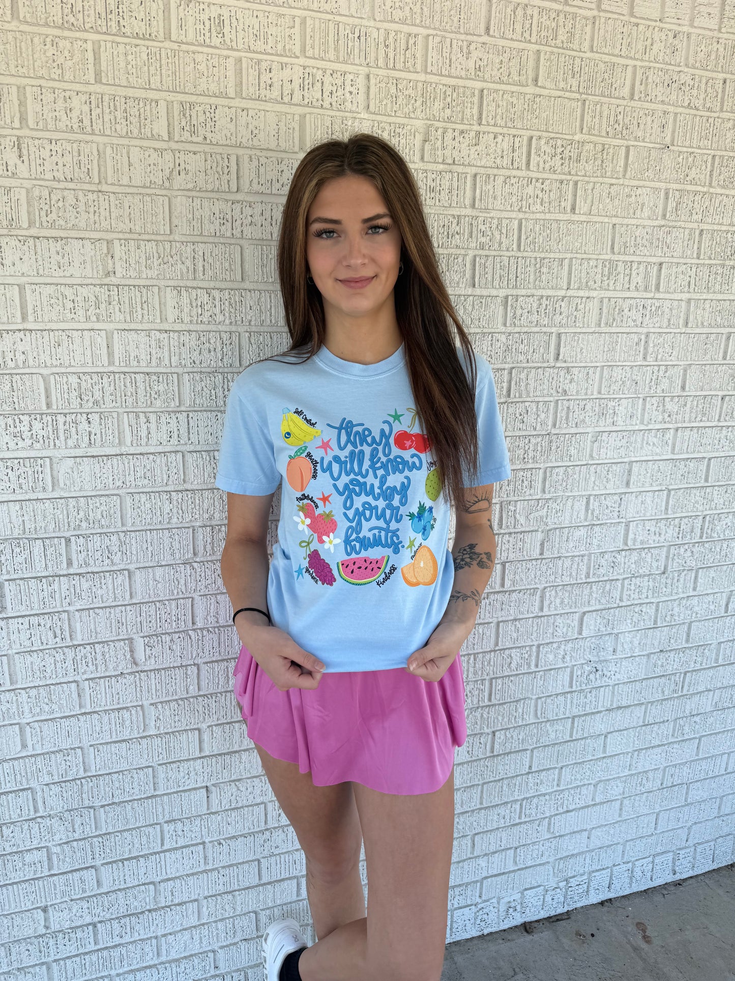“They Will Know You By Your Fruits” Comfort Color T-shirt
