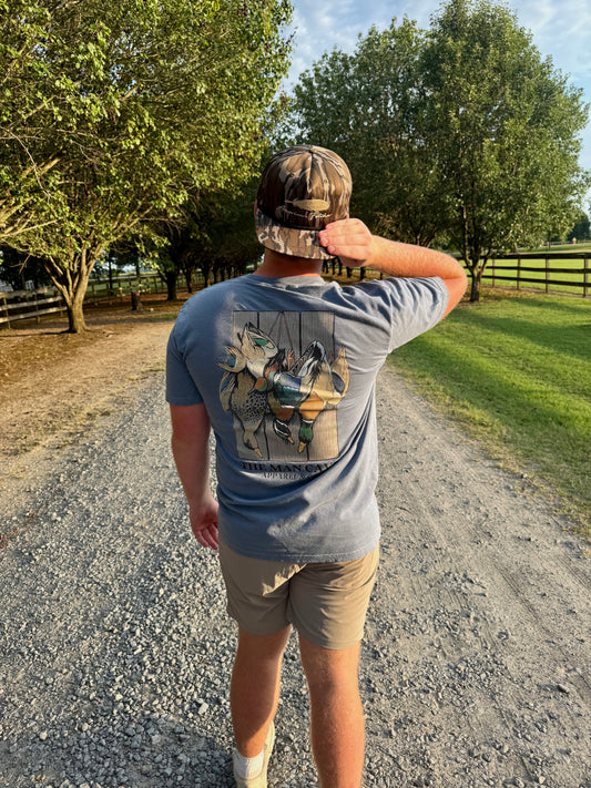 The Man Cave Mallard Comfort Colors T Shirt
