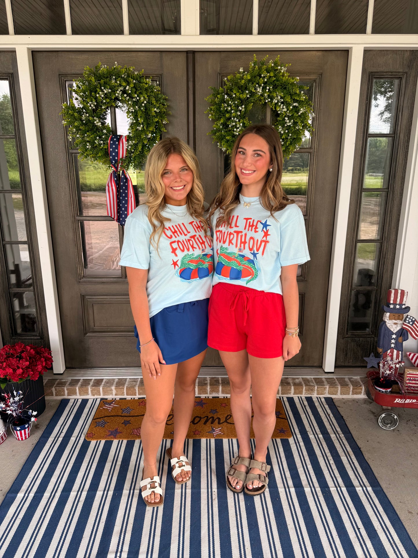 Chill The Fourth Out Comfort Colors T-Shirt