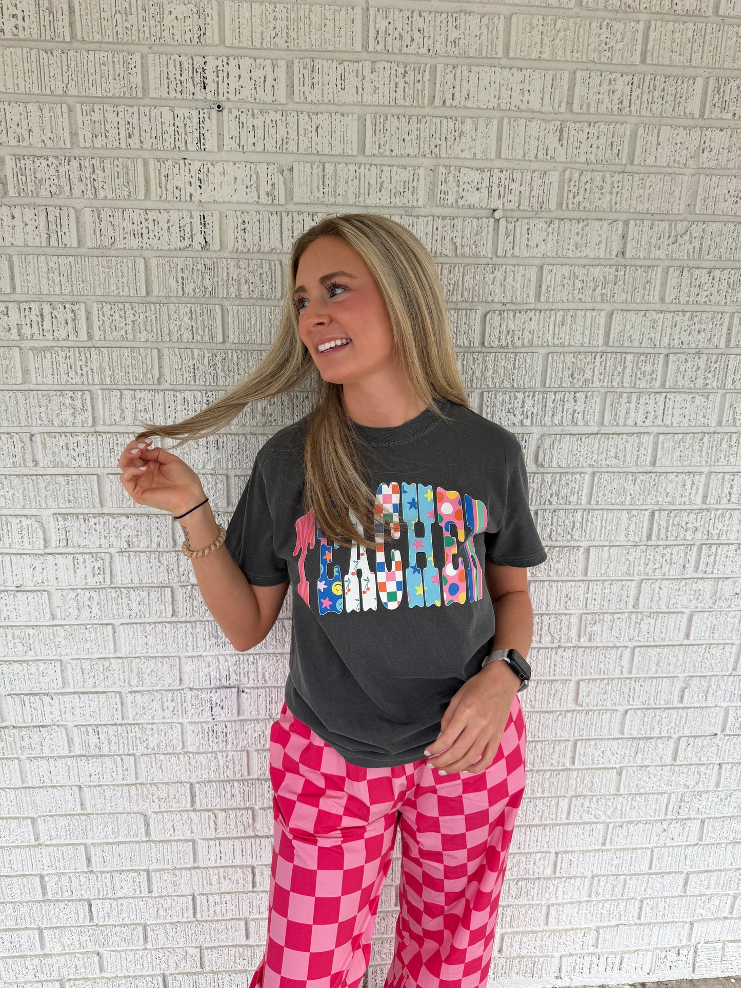 Funky Teacher Comfort Color T-shirt