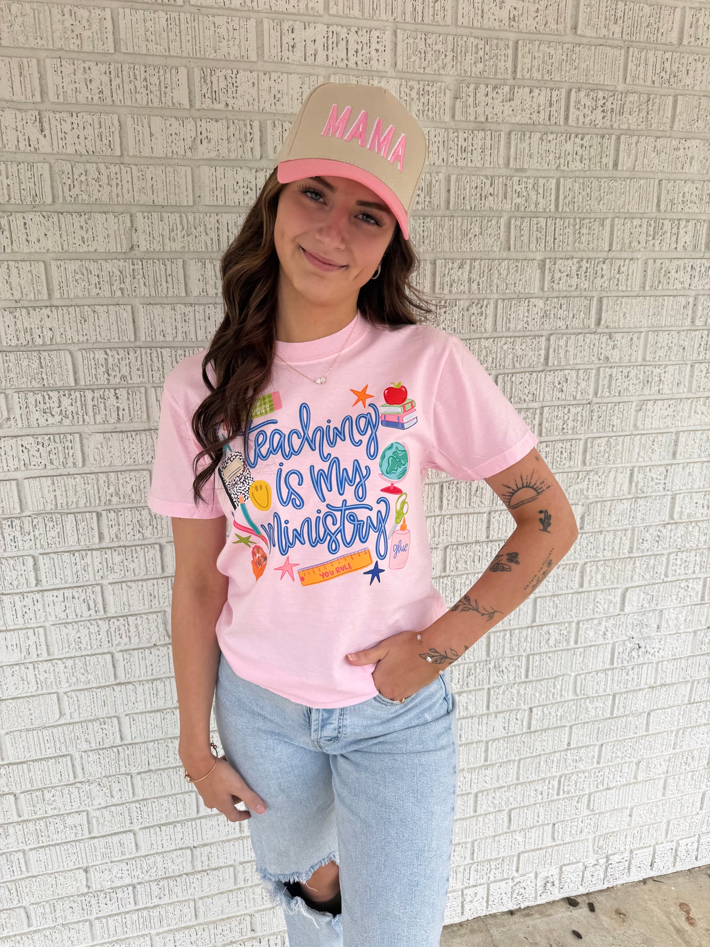 Teaching Is My Ministry Comfort Color T-shirt