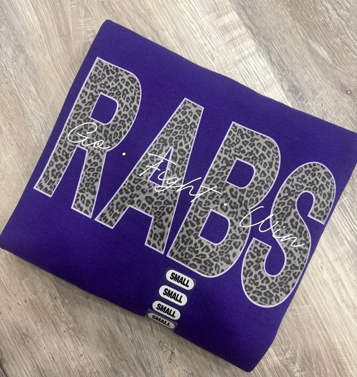 Leopard Print RABS Gildan Sweatshirt