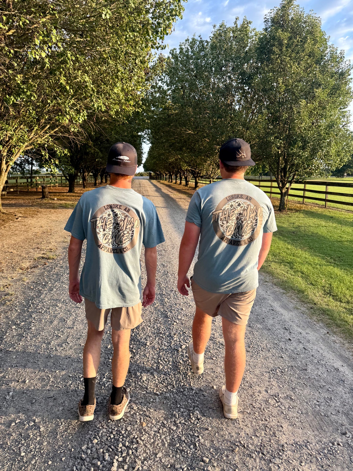 The Man Cave Apparel & Co Camo Comfort Colors T Shirt
