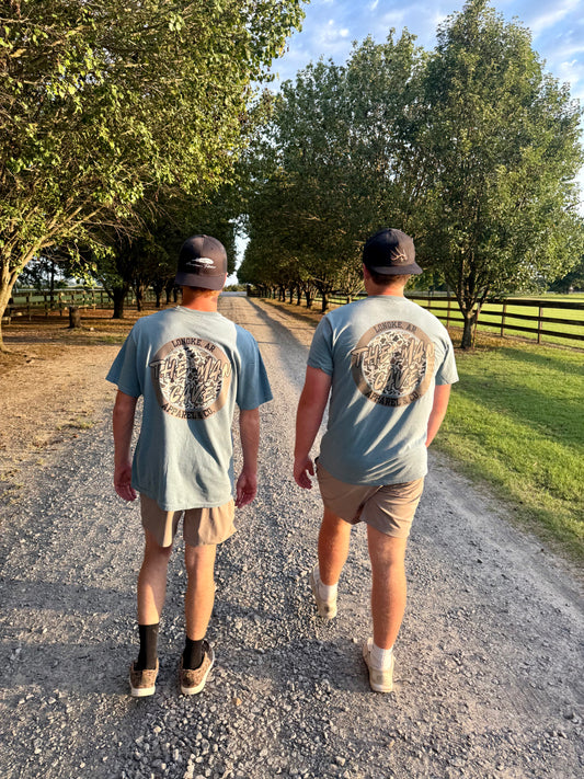 The Man Cave Apparel & Co Camo Comfort Colors T Shirt