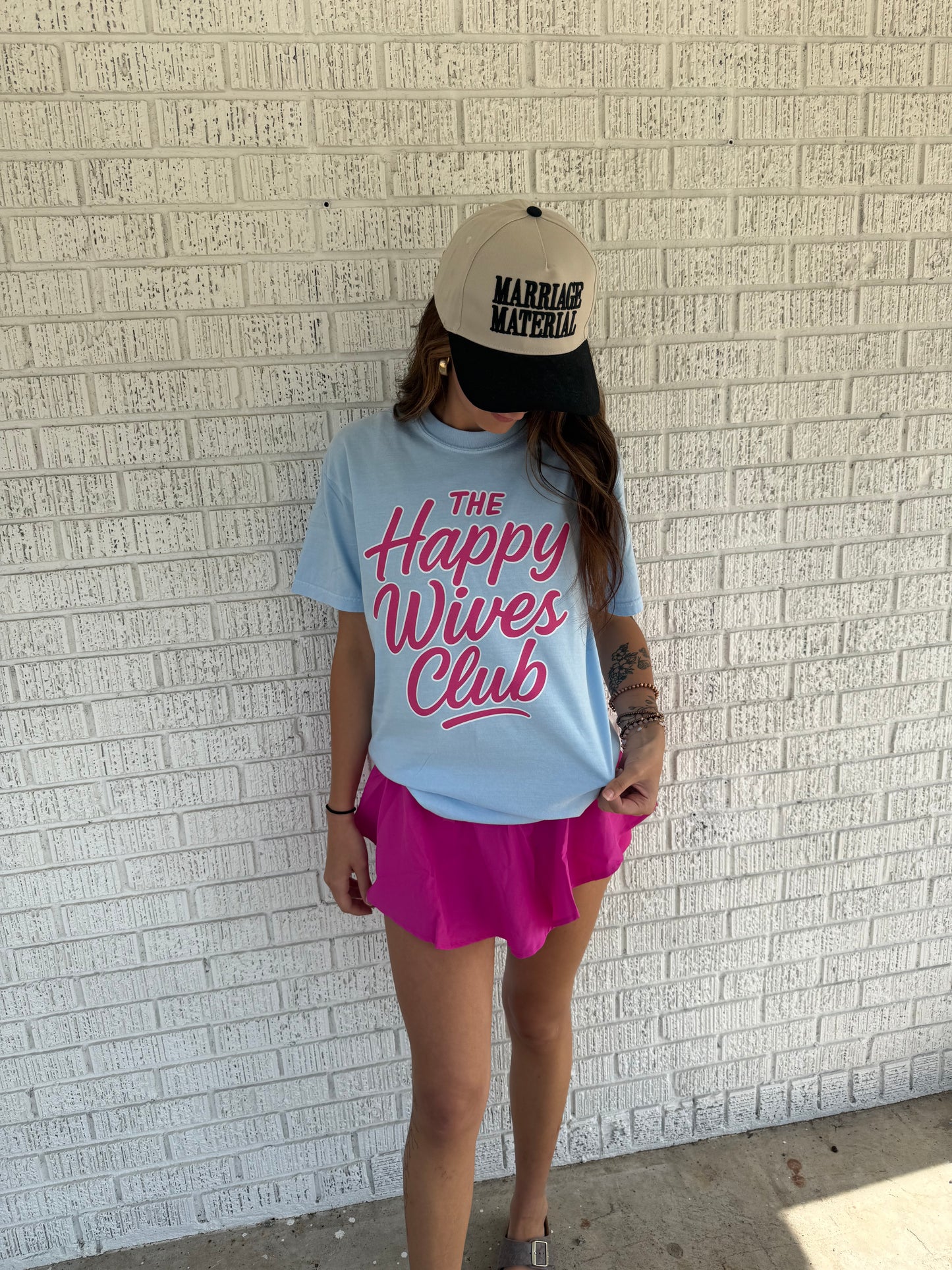 The Happy Wives Club Comfort Colors T- Shirt
