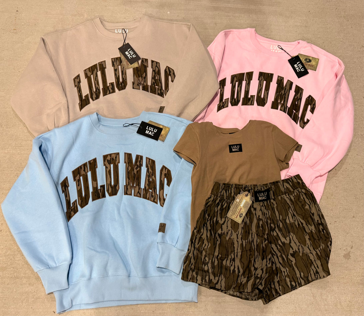Lulu Mac Mossy Oak Bottomland Boxer Shorts