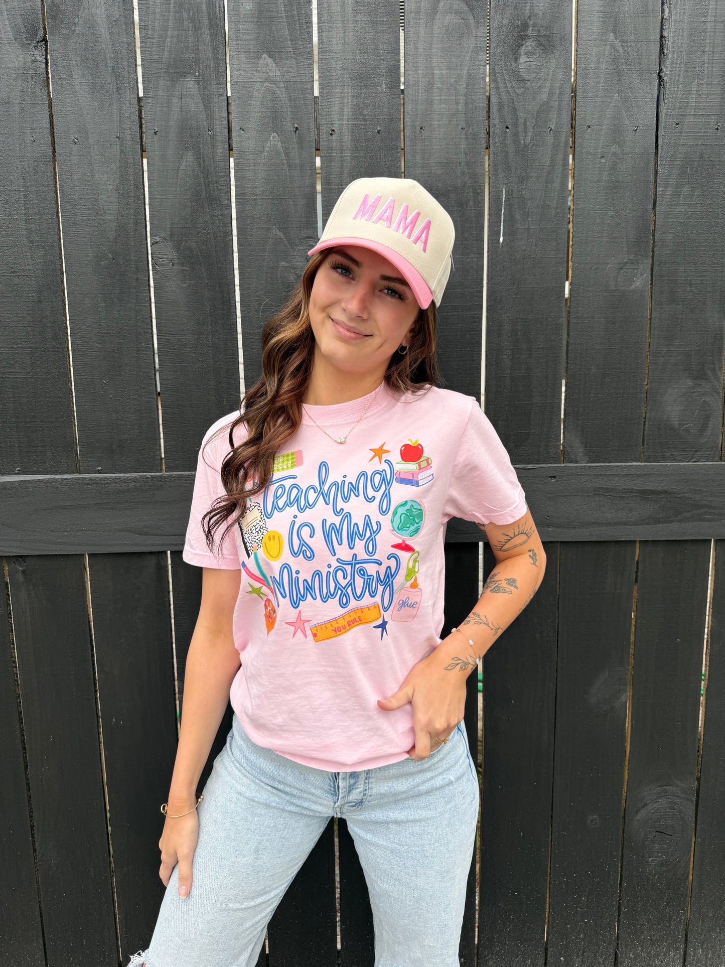 Teaching Is My Ministry Comfort Color T-shirt