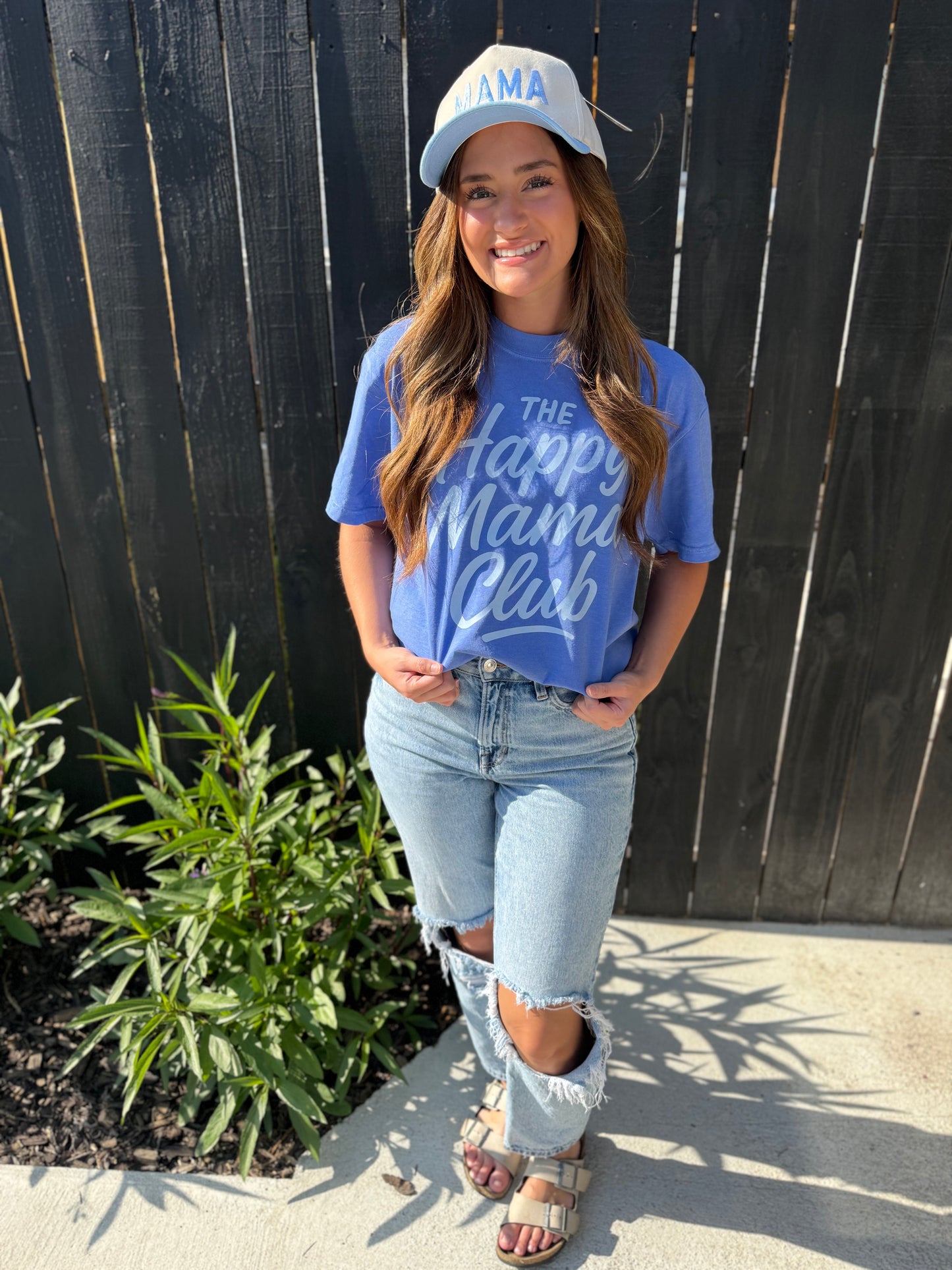 “The Happy Mama Club” Comfort Color T-shirts