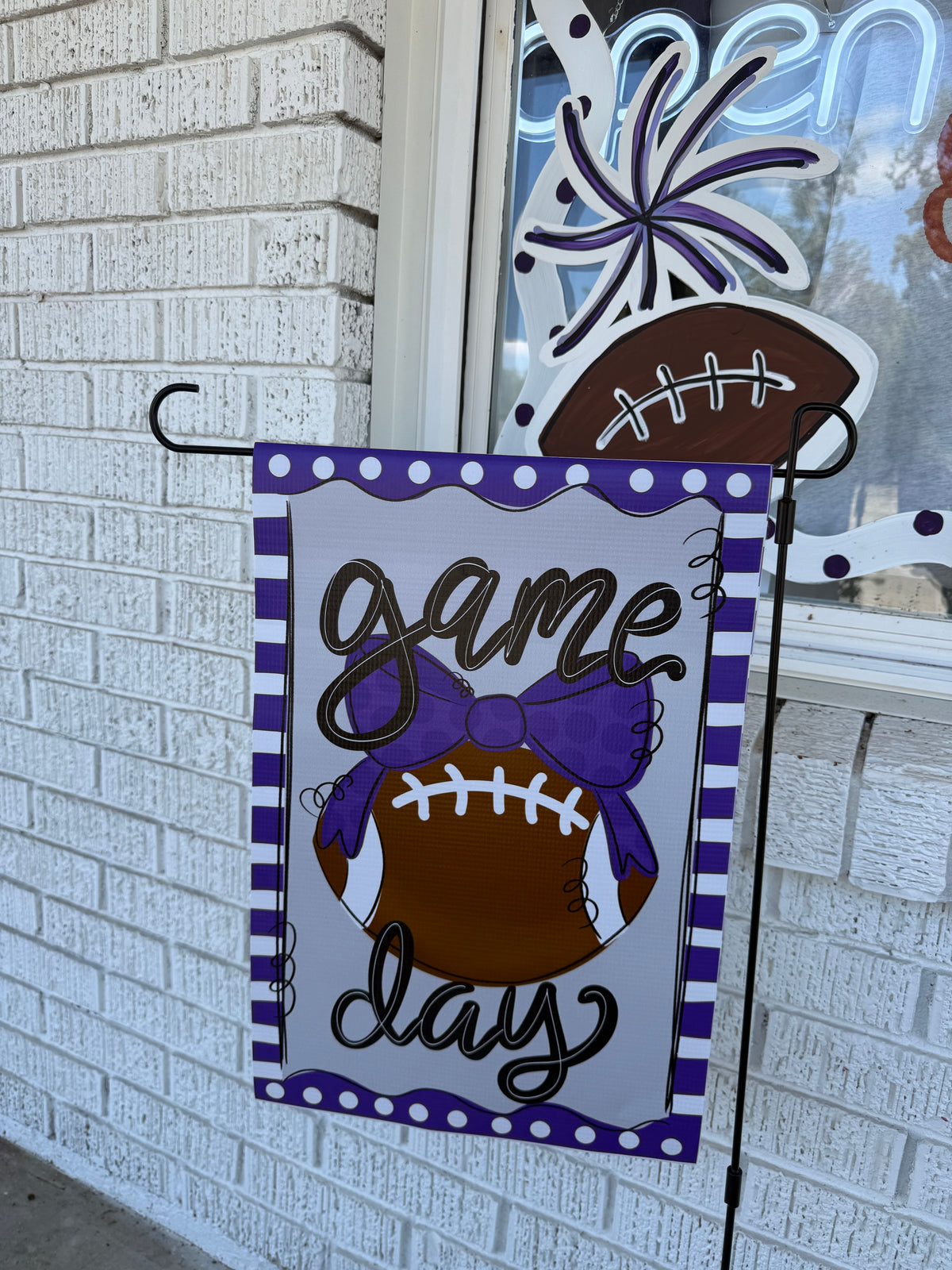 Gameday Door Hangers & Garden Flags!