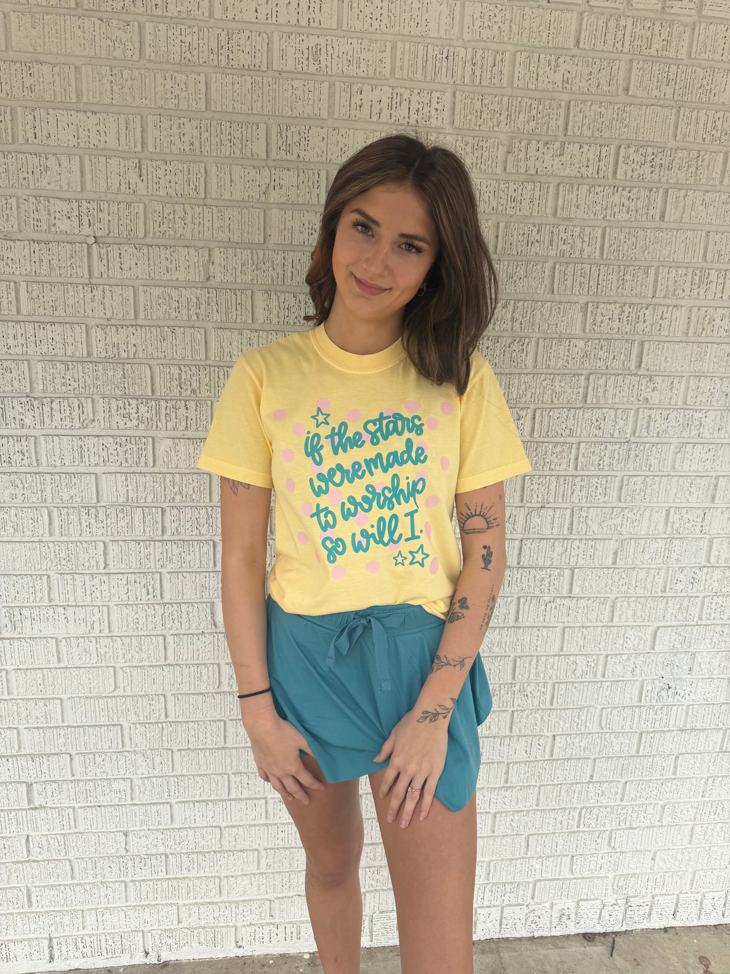 The Stars Were Made To Worship Comfort Color T-shirt
