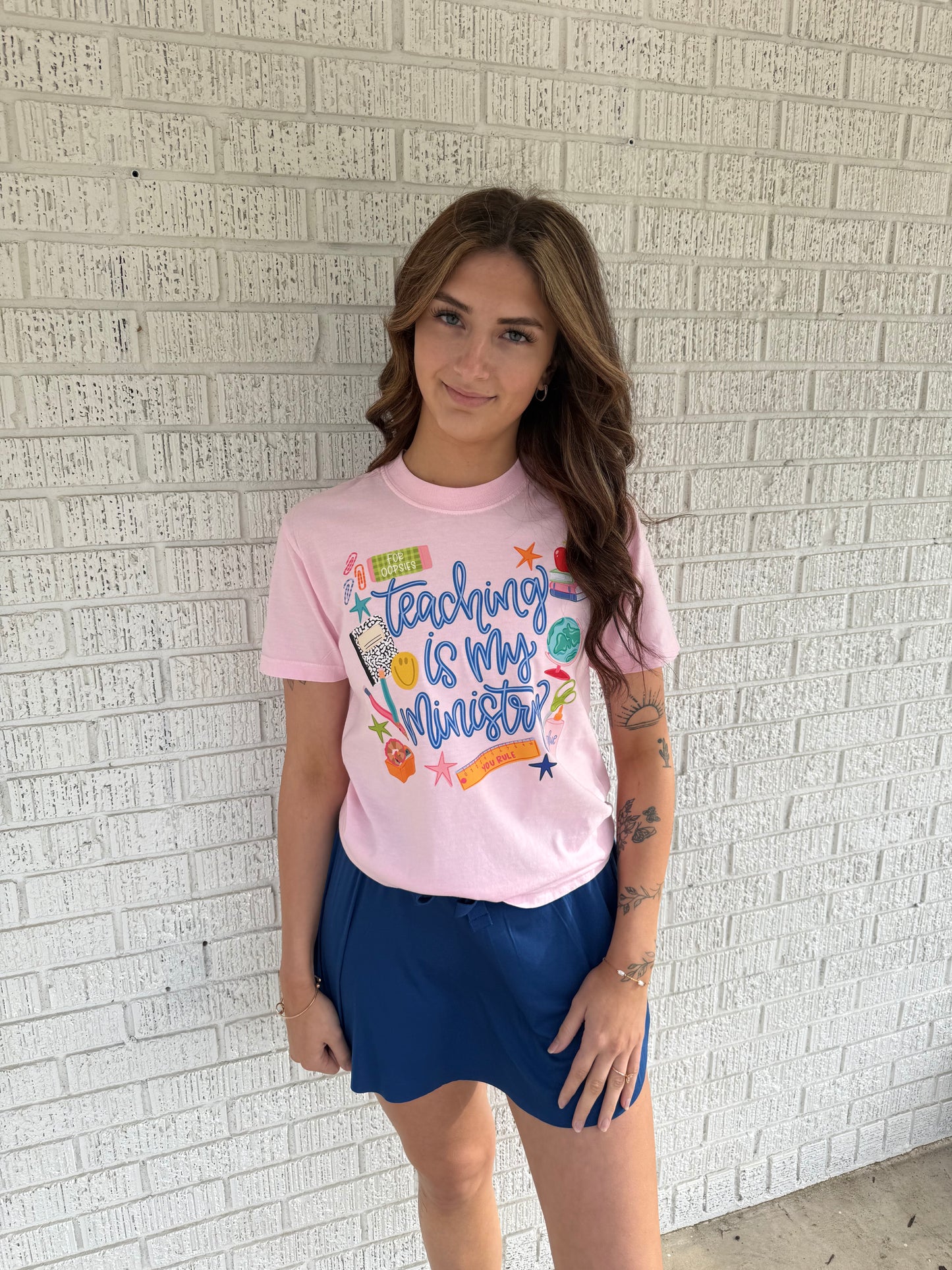 Teaching Is My Ministry Comfort Color T-shirt