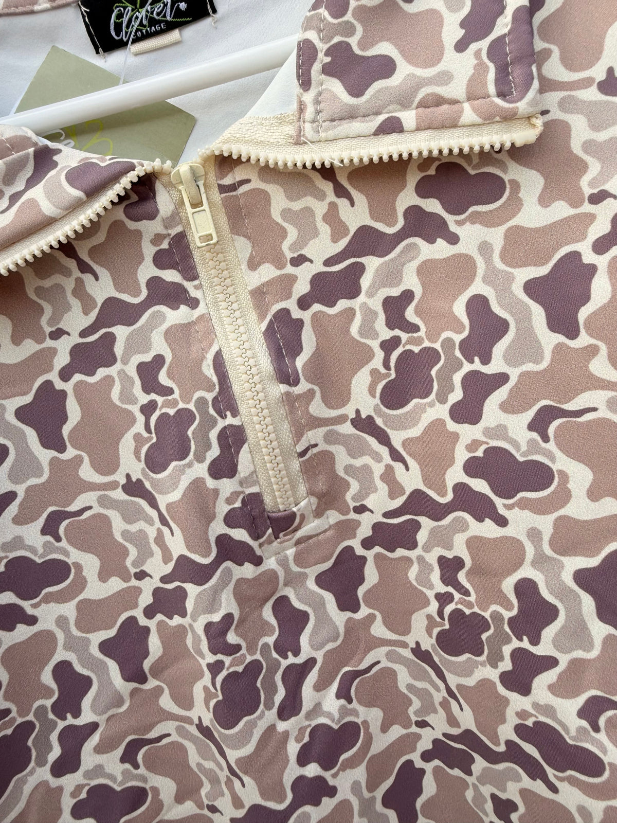 Desert Camo Quarter Zip