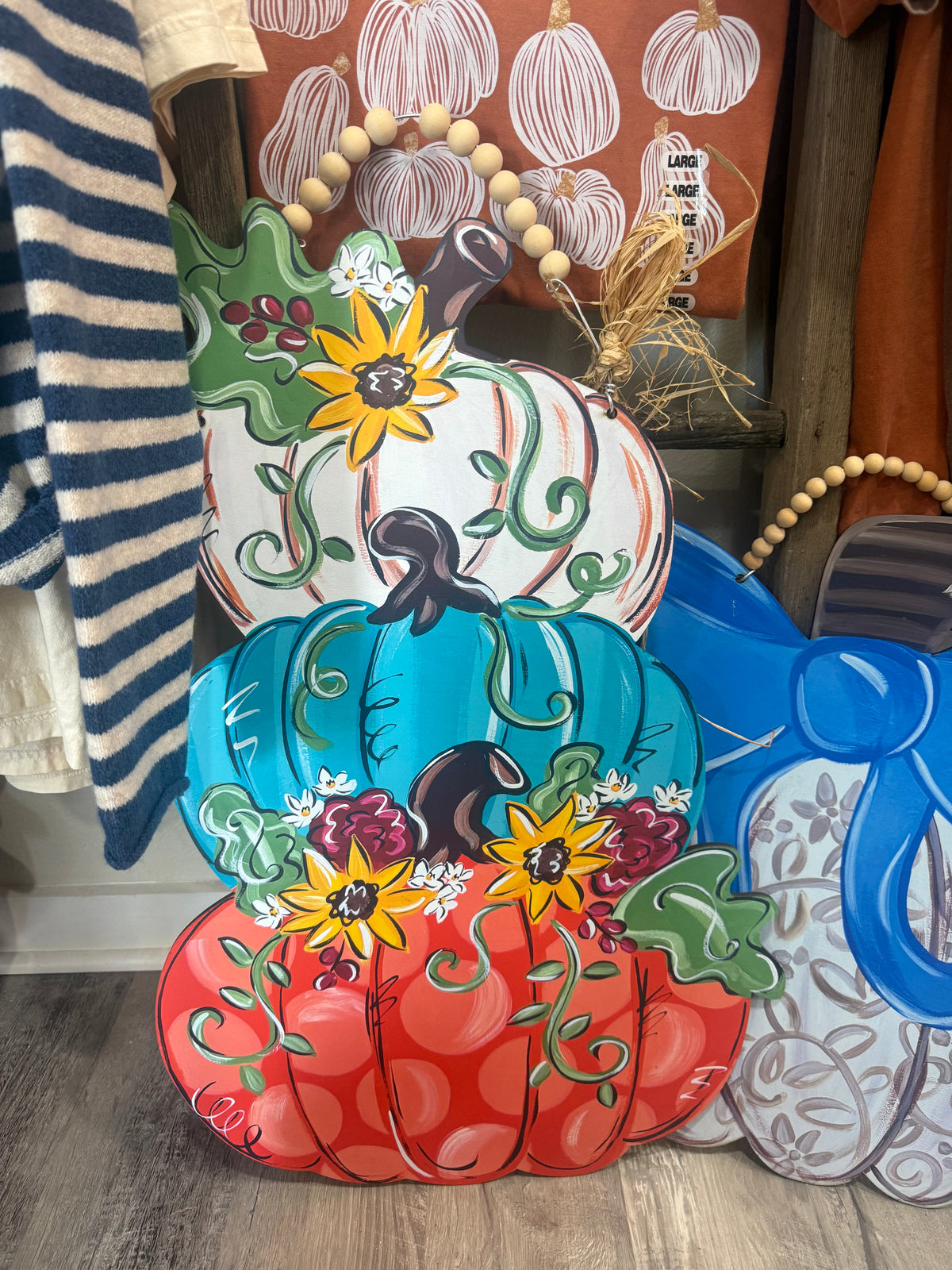 Fall & Halloween Door Hangers and Garden flags!
