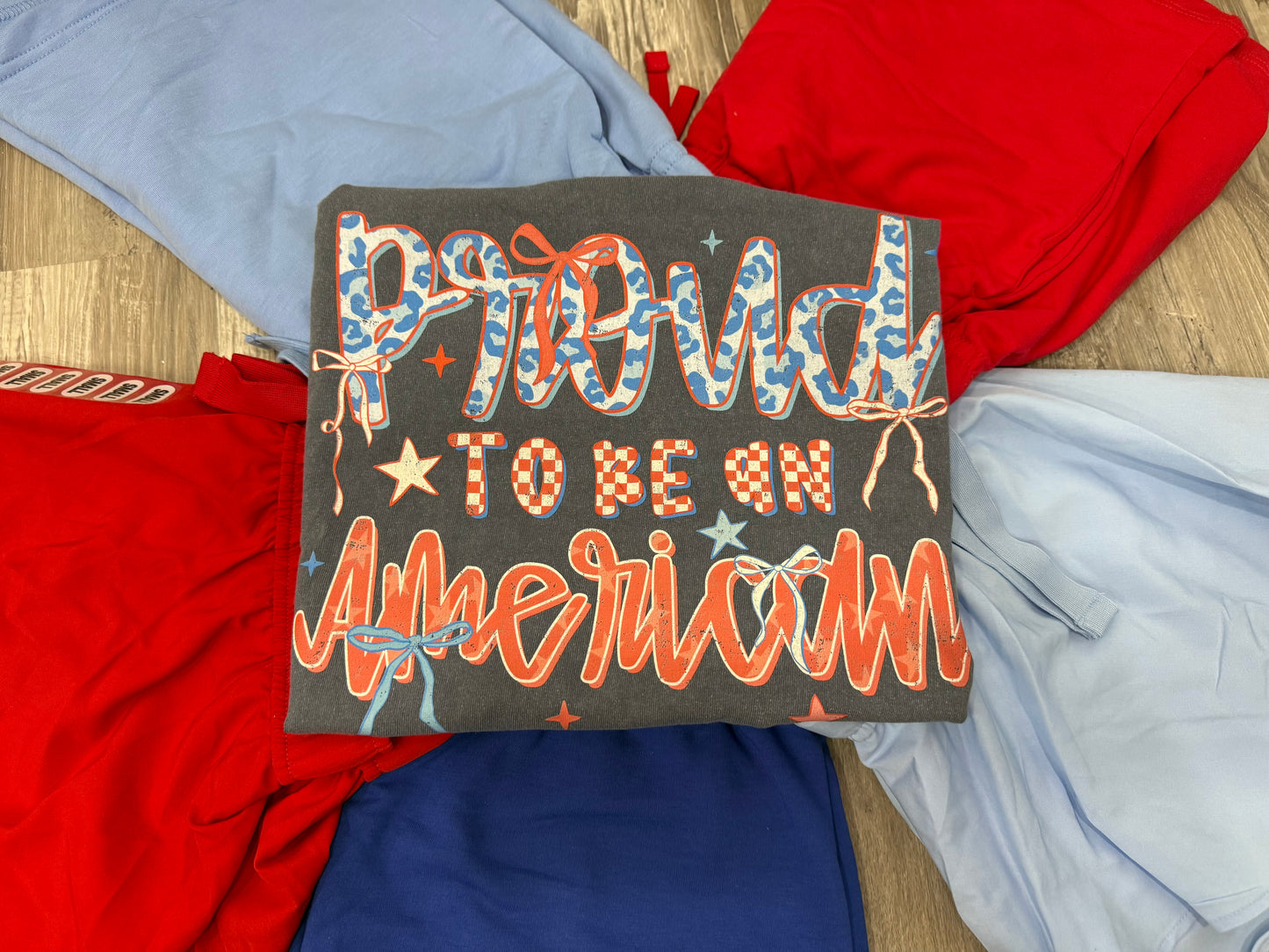 Proud To Be American Boxy Tank