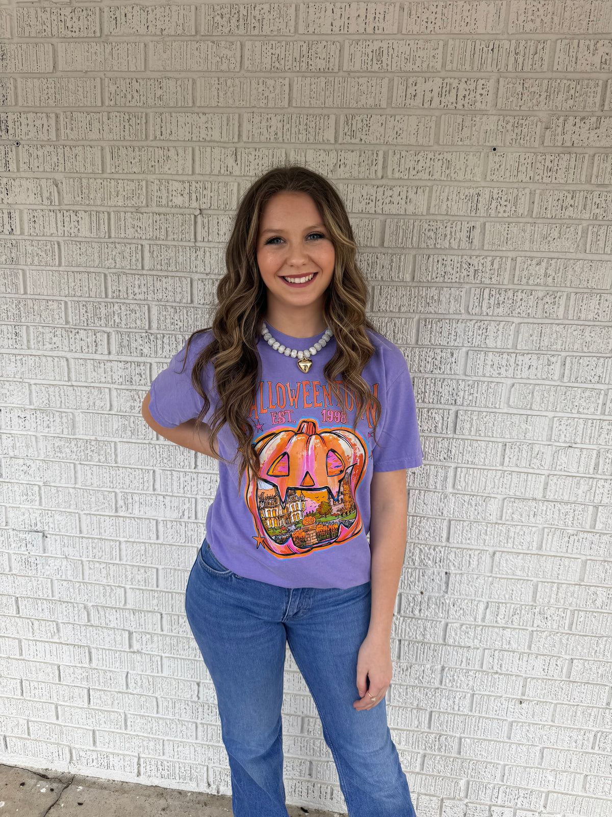 Halloweentown Pumpkin Comfort Color T-Shirt