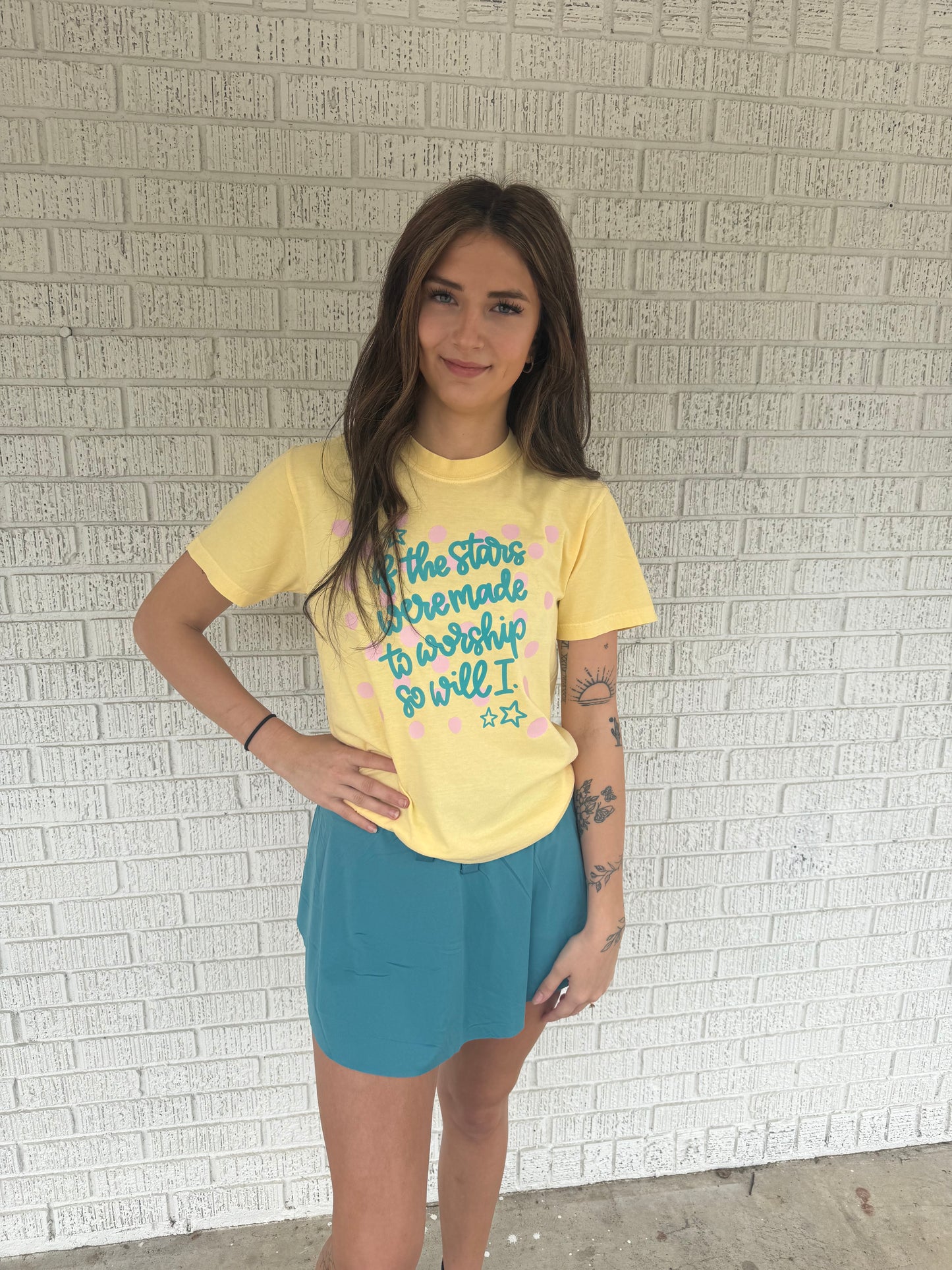 The Stars Were Made To Worship Comfort Color T-shirt