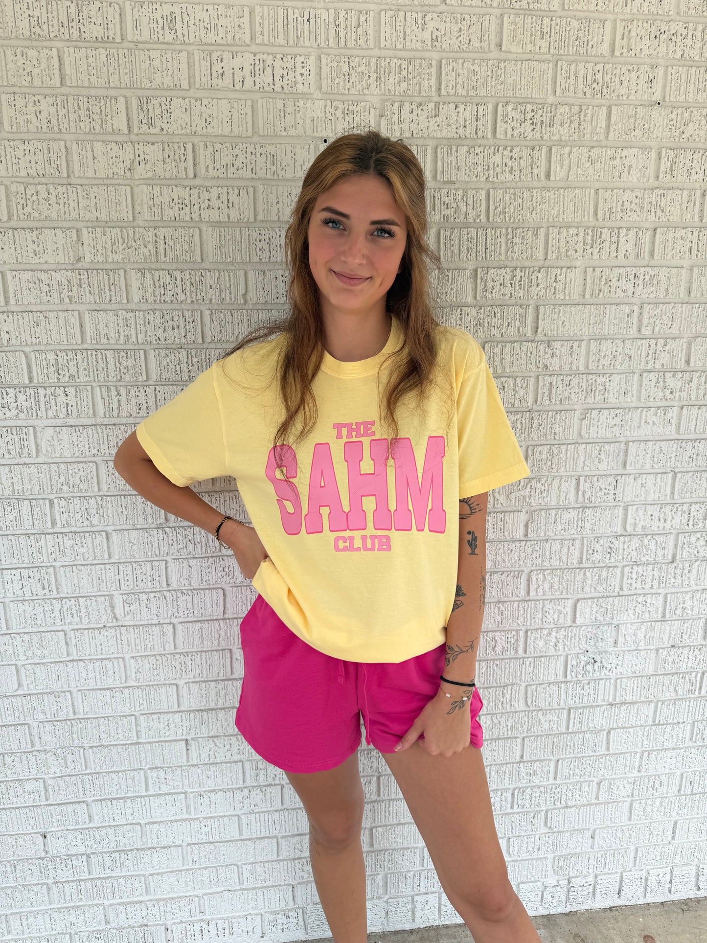 The SAHM Club Comfort Colors T-Shirt