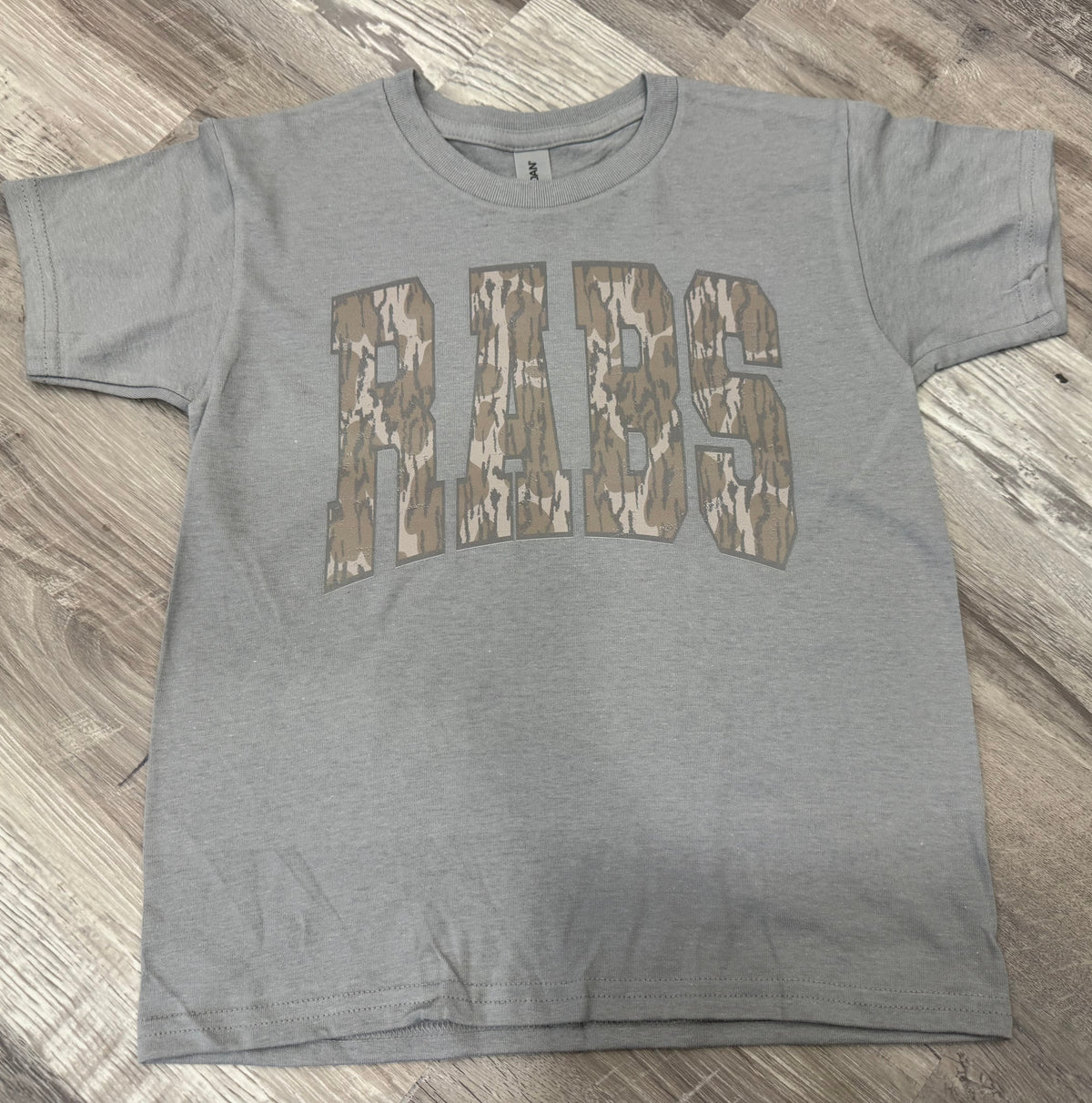 Kids Camo RABS Gildan T-shirt