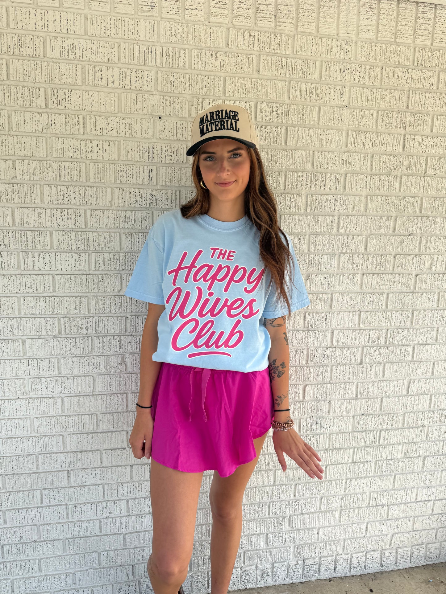 The Happy Wives Club Comfort Colors T- Shirt