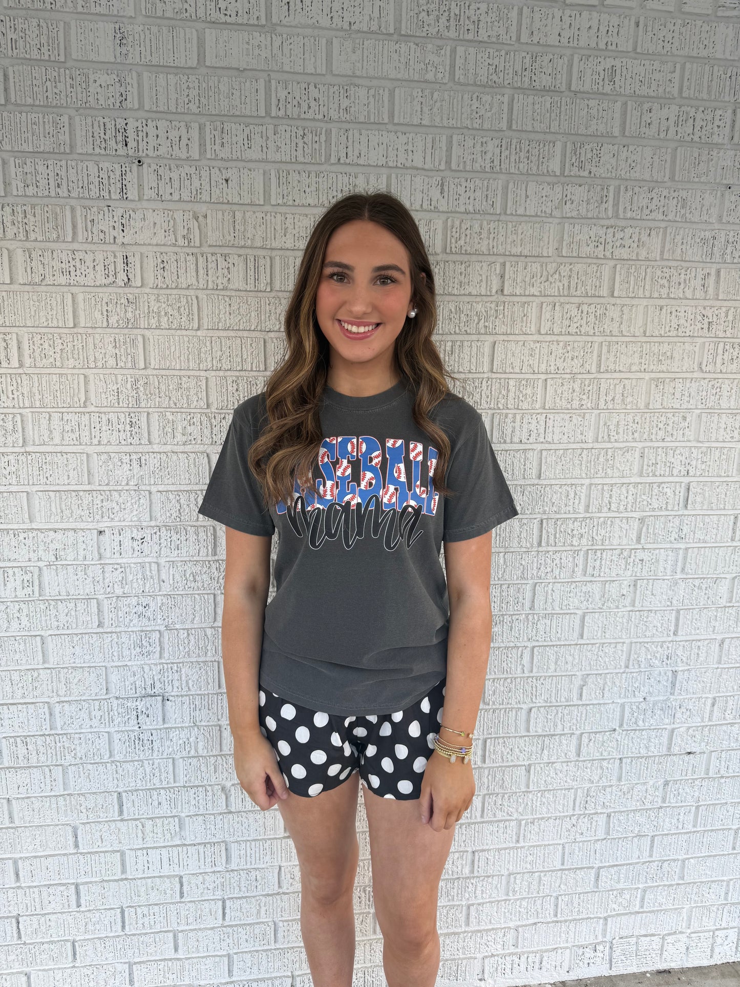 “Baseball Mama” Comfort Color T-shirt