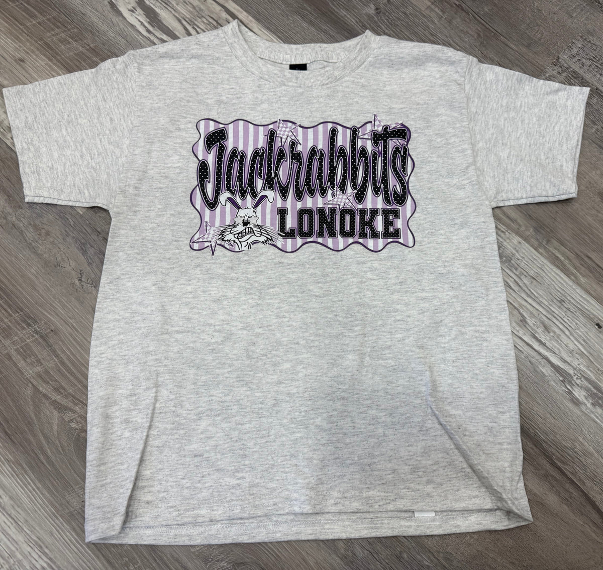 Kids Stripped Jackrabbit Gildan T-shirt