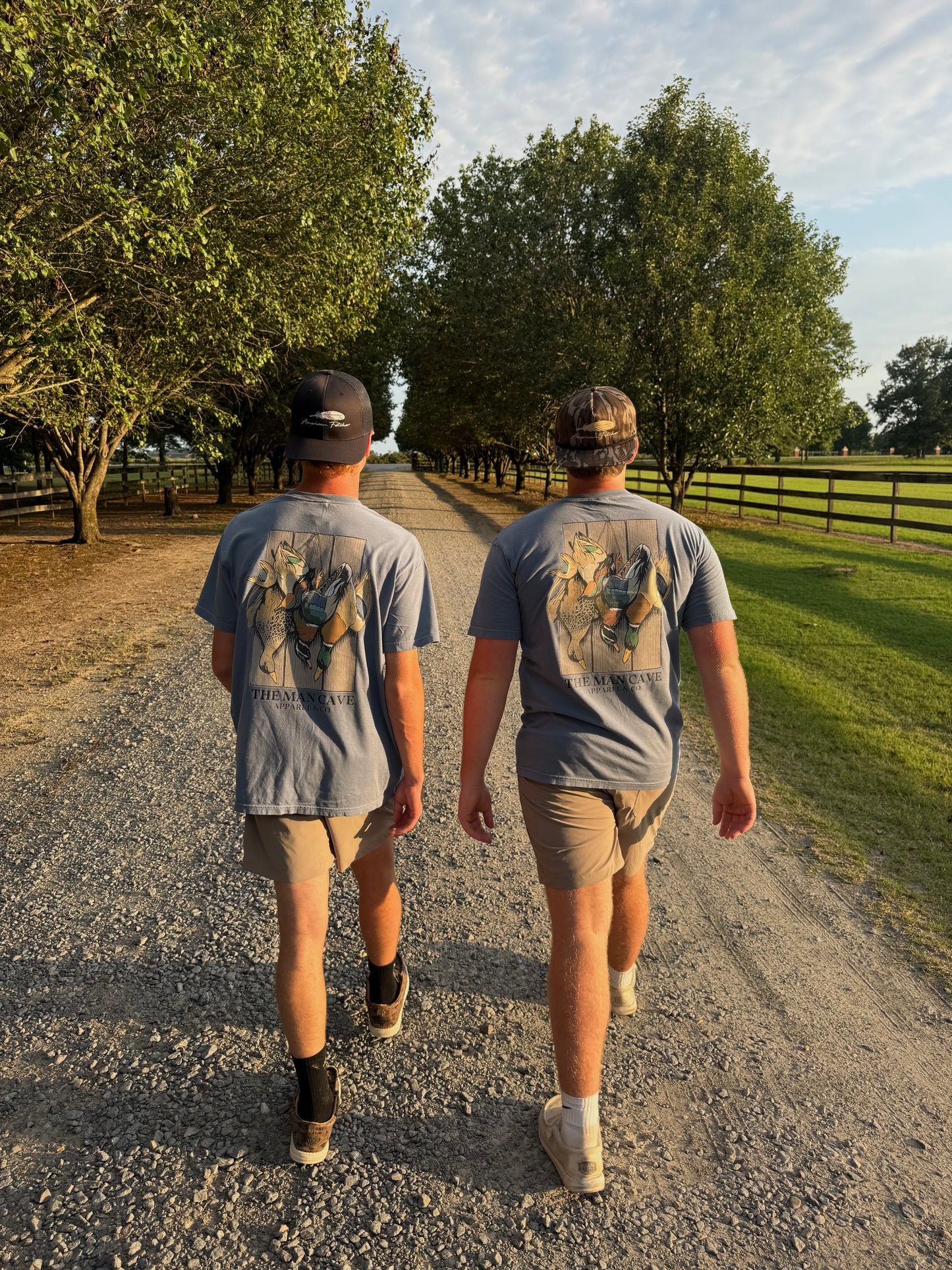 The Man Cave Mallard Comfort Colors T Shirt