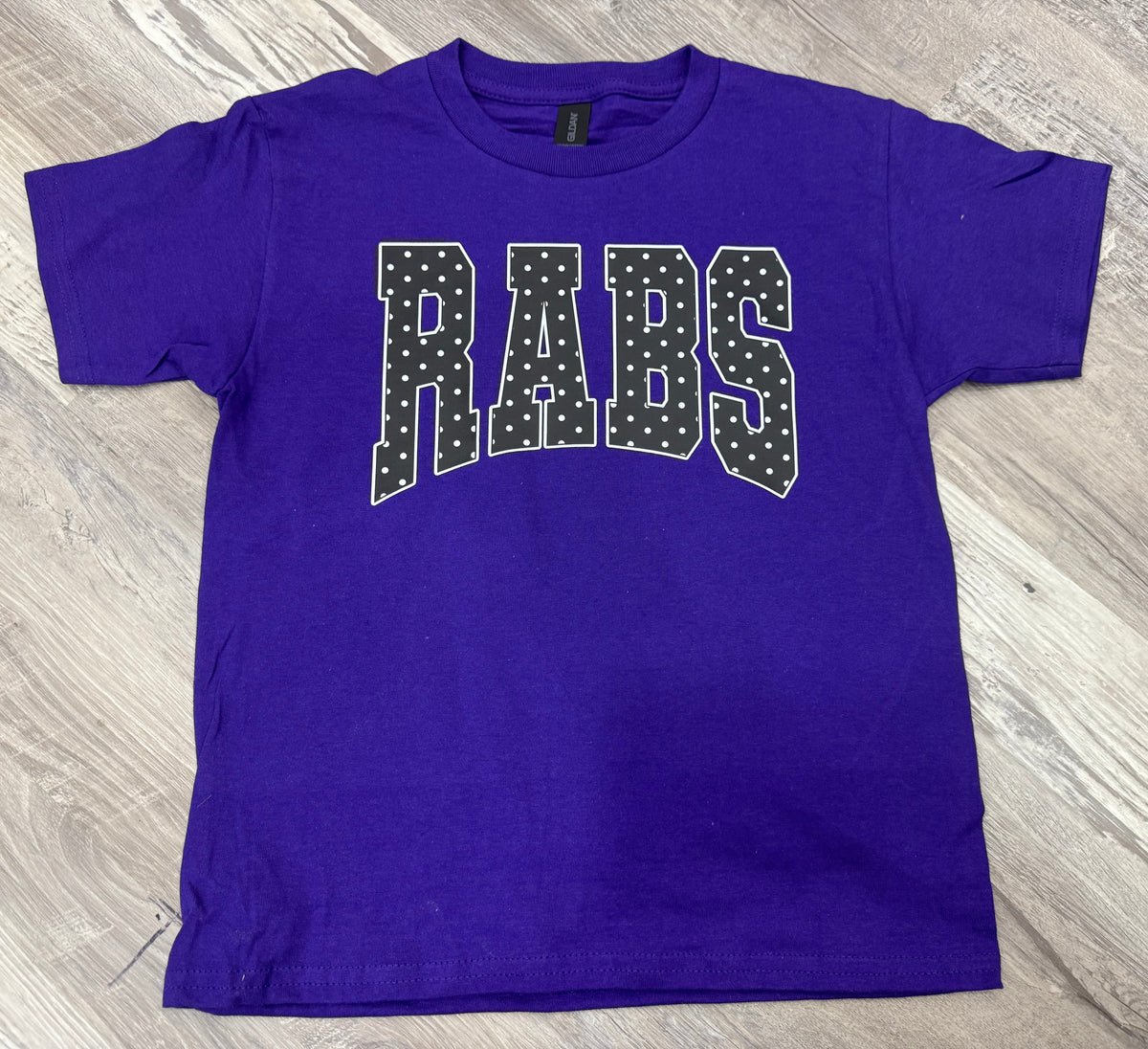 Kids polkadot Rabs Gildan T-shirt